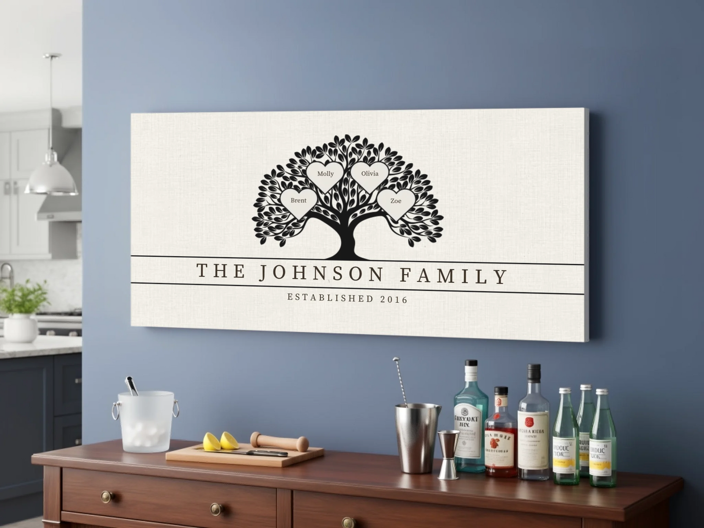 Bar unframed wide format 2.1 mockup