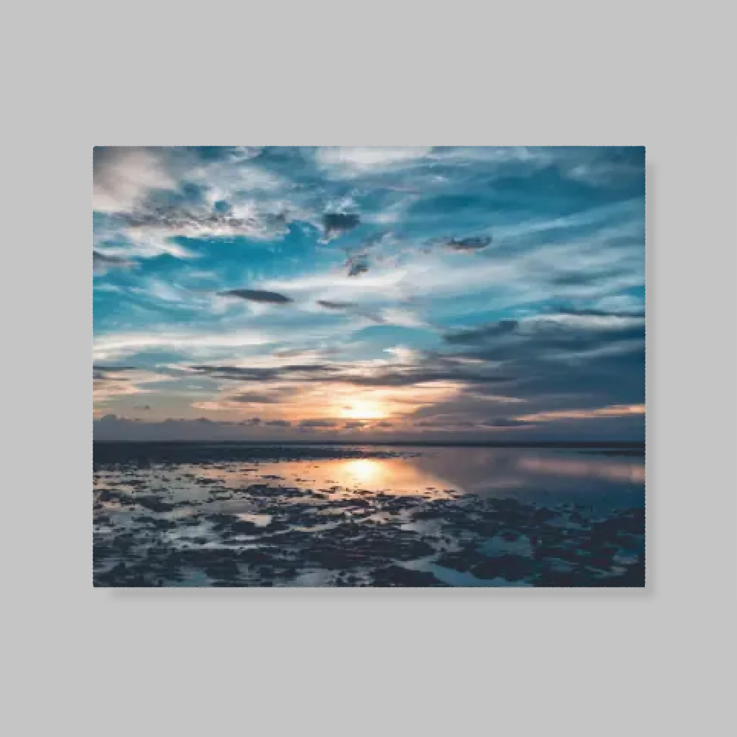 Unframed Closeup 16x20 Vertical Canvas (4.5) Mockup For TIB