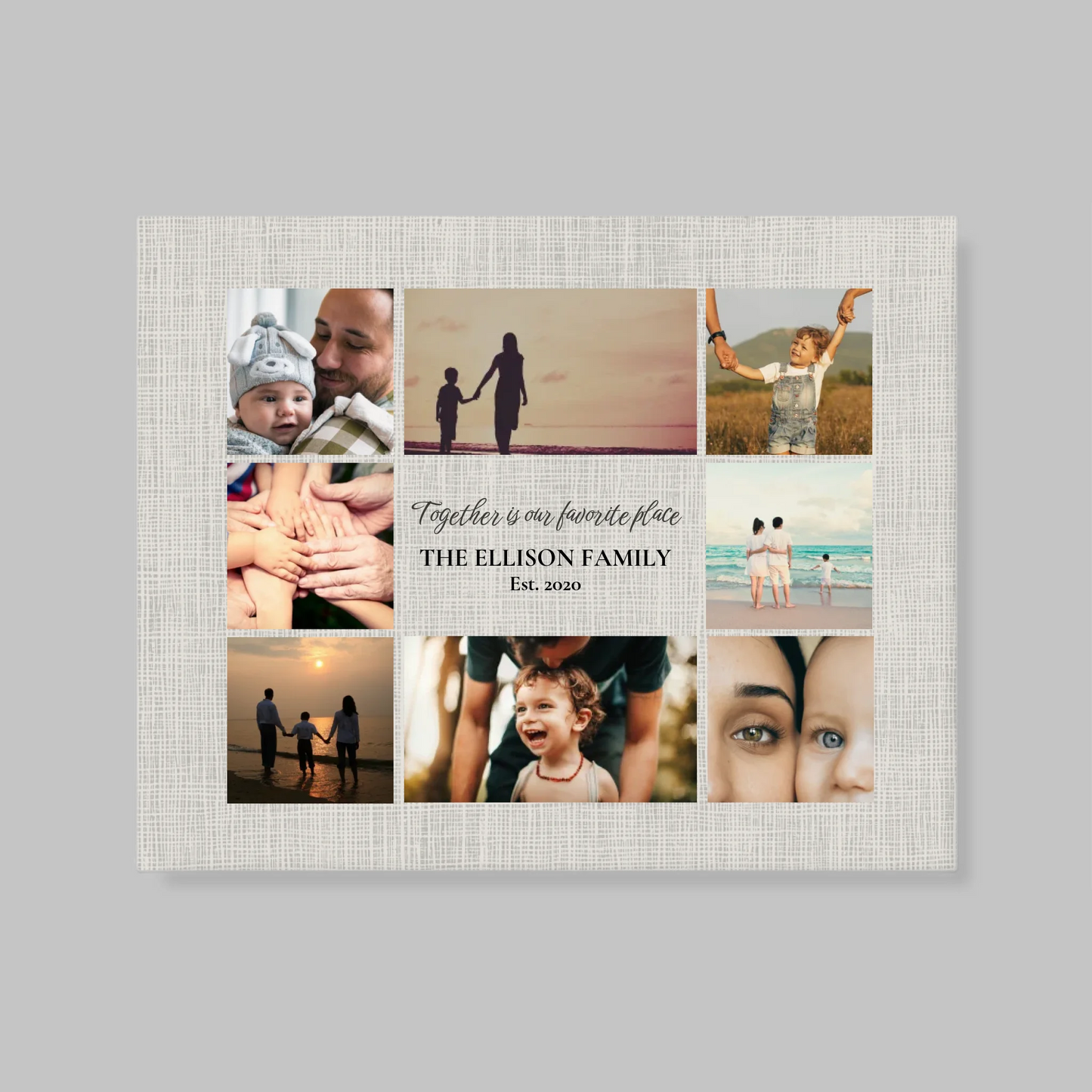 Unframed Closeup 16x20 Vertical Canvas (4.5) Mockup For TIB