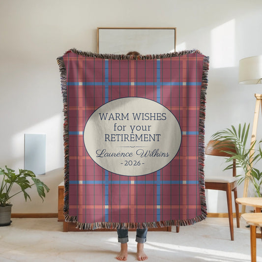 Woven Blanket Woman Holding for use as mockup within TeeinBlue-Background