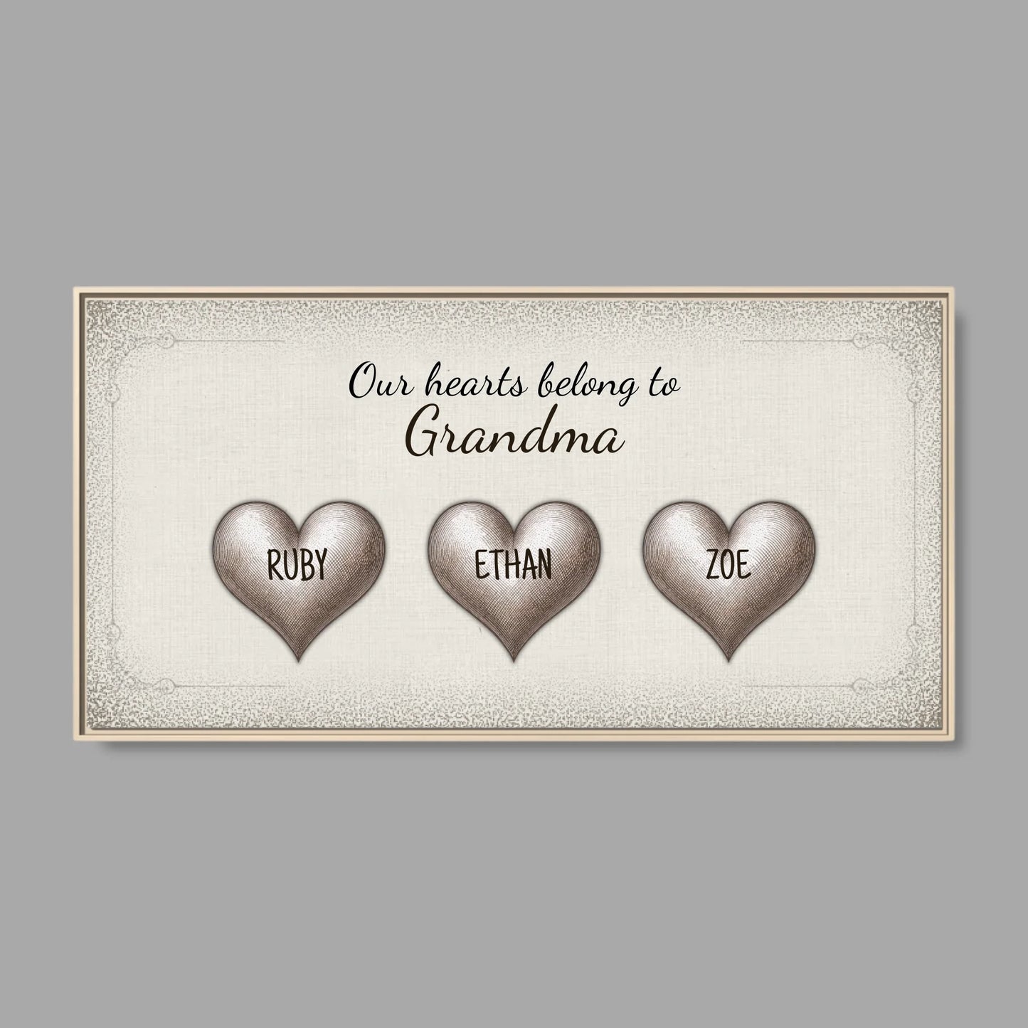 Natural Frame Wide Format 2.1 Canvas for TIB