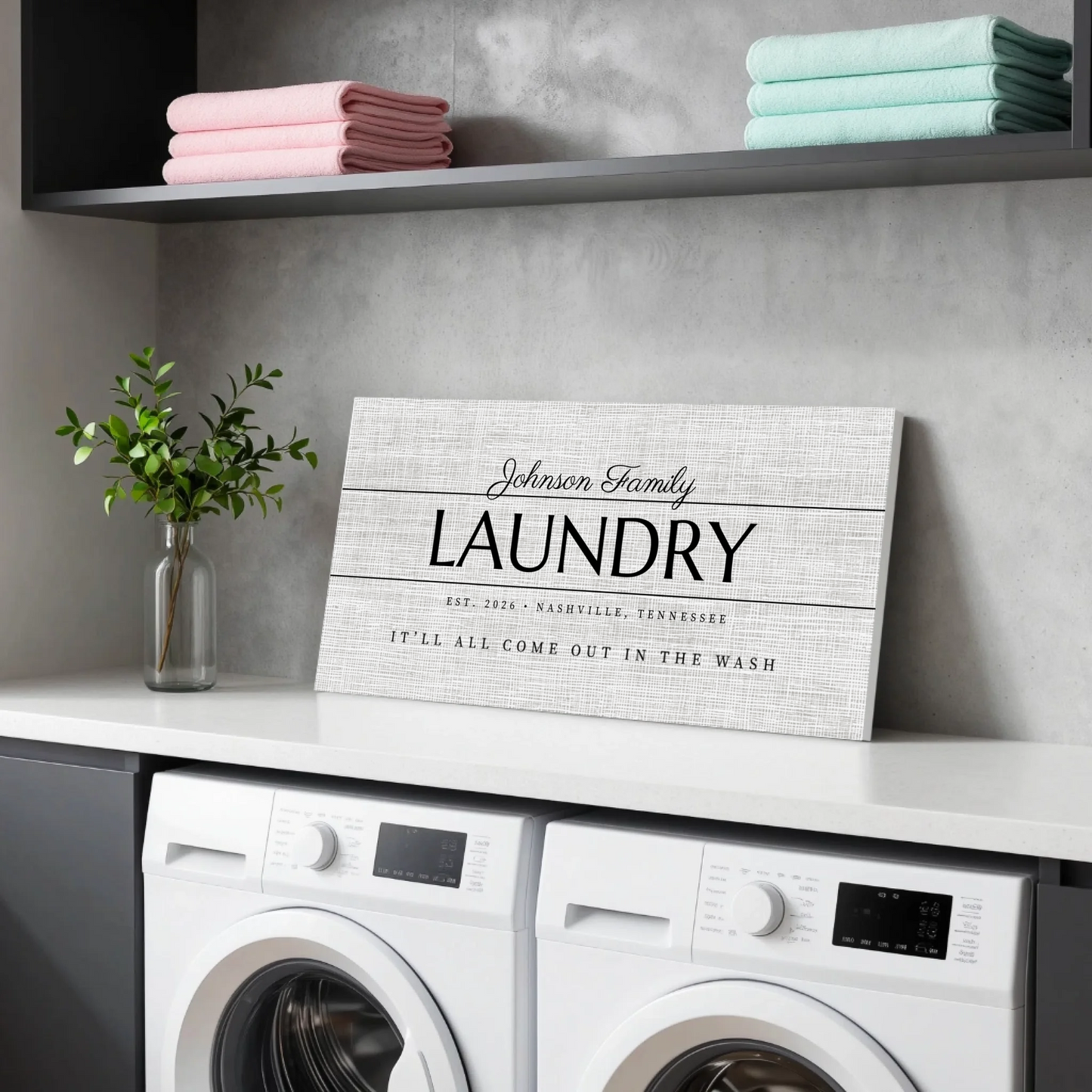 Laundry Unframed Wide Format 2.1