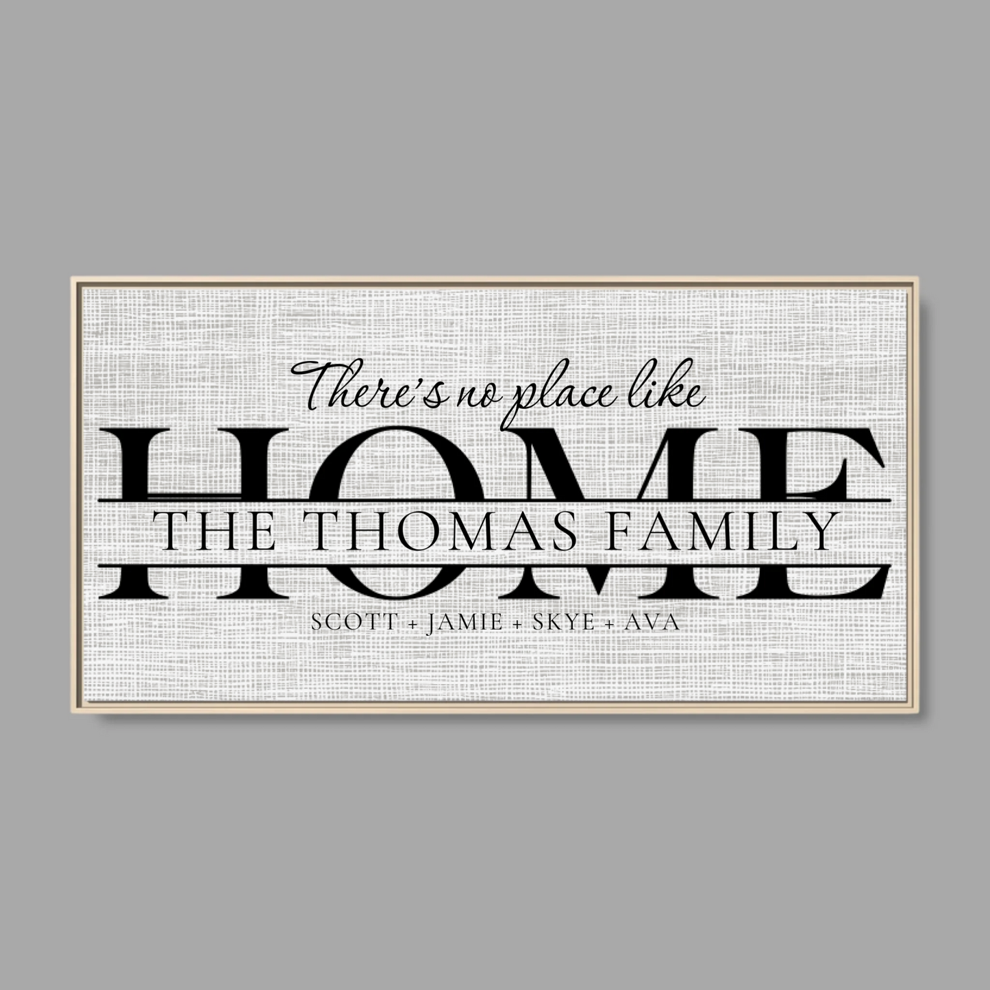 Natural Frame Wide Format 2.1 Canvas for TIB