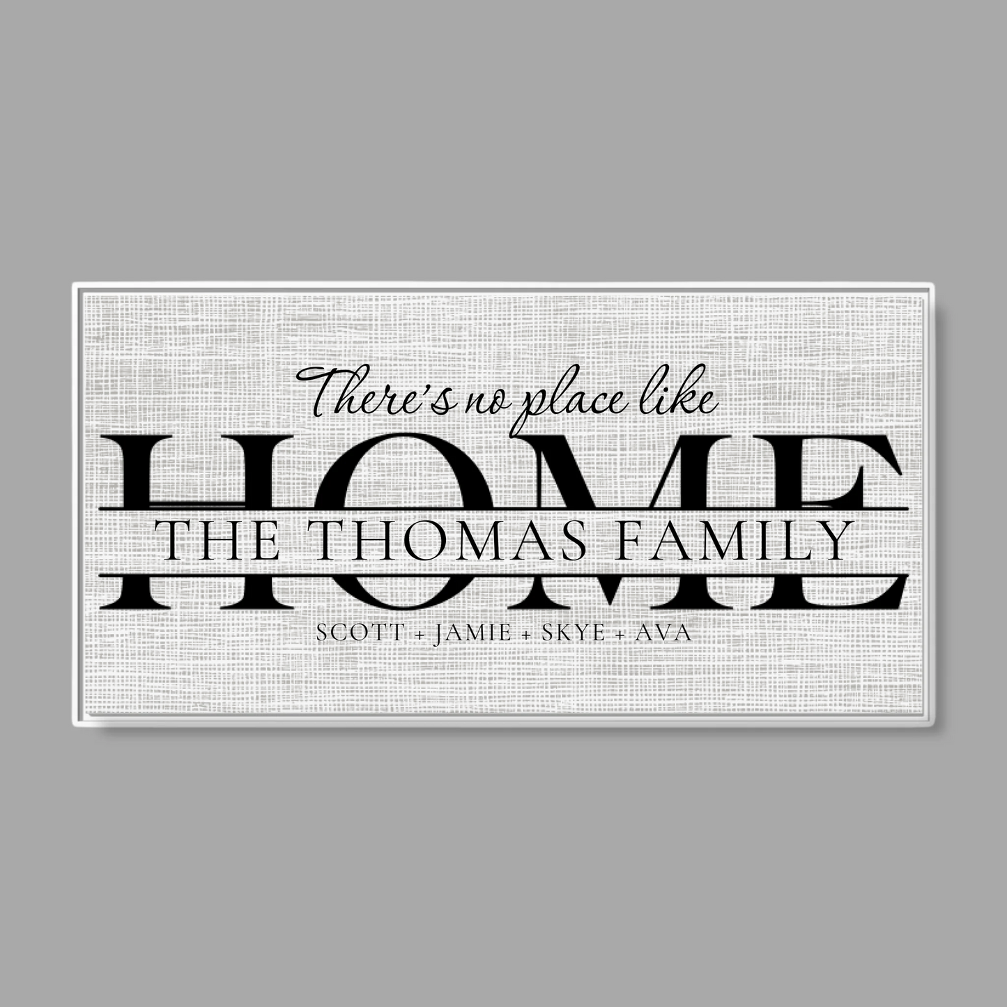 White Frame Wide Format 2.1 Canvas for TIB