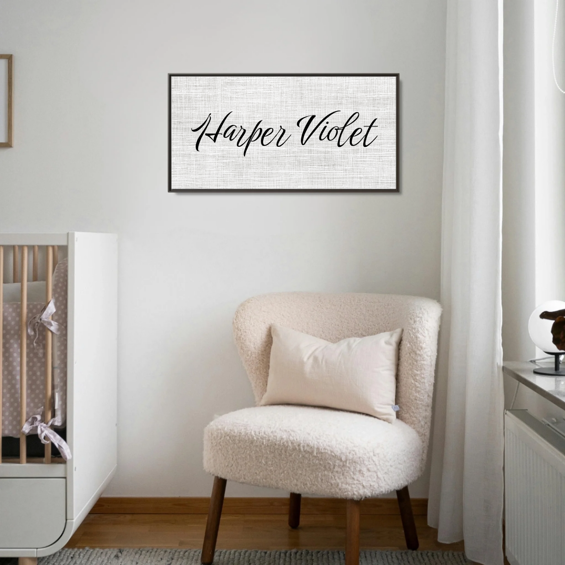Baby Room:Nursery 2 Espresso Framed