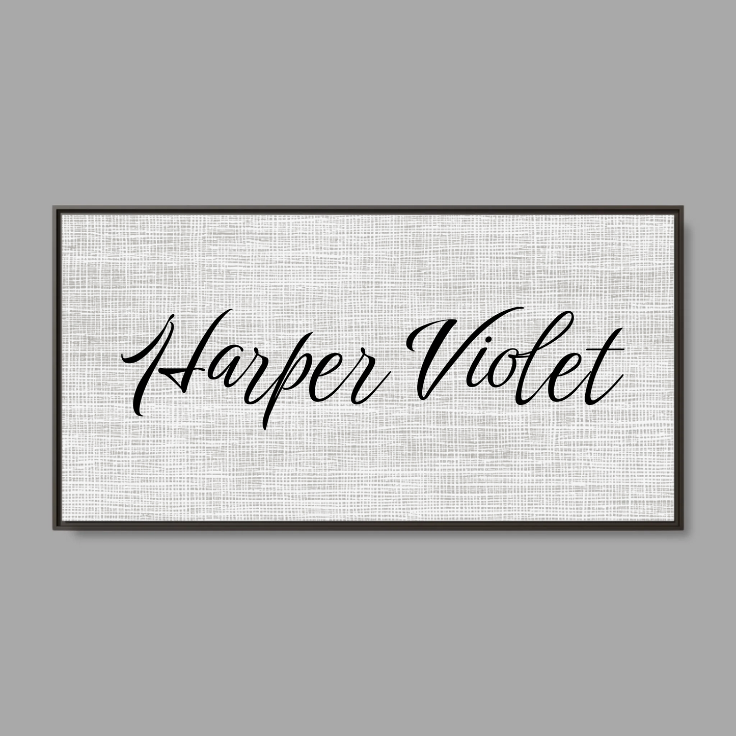 Espresso Frame Wide Format 2.1 Canvas for TIB