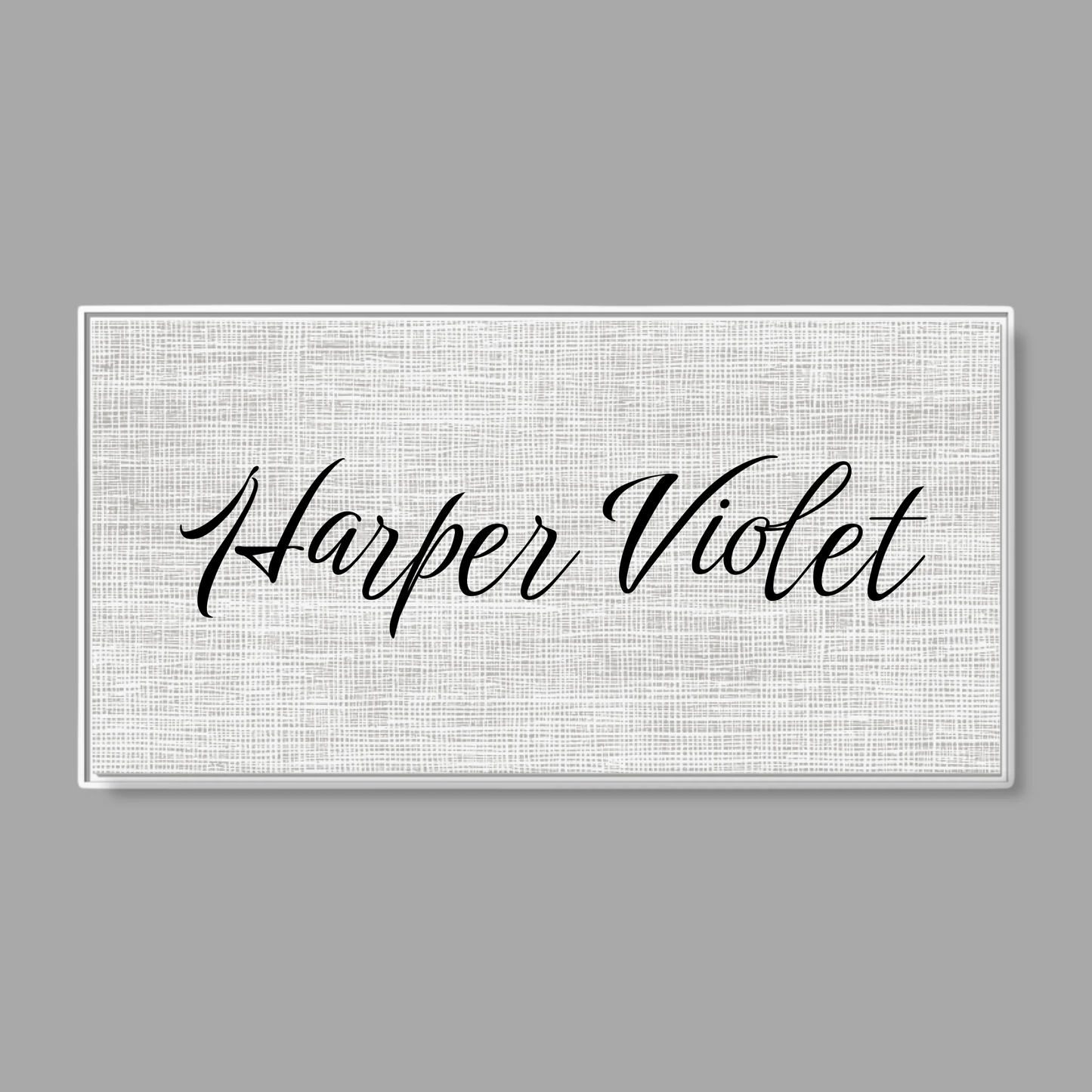 White Frame Wide Format 2.1 Canvas for TIB