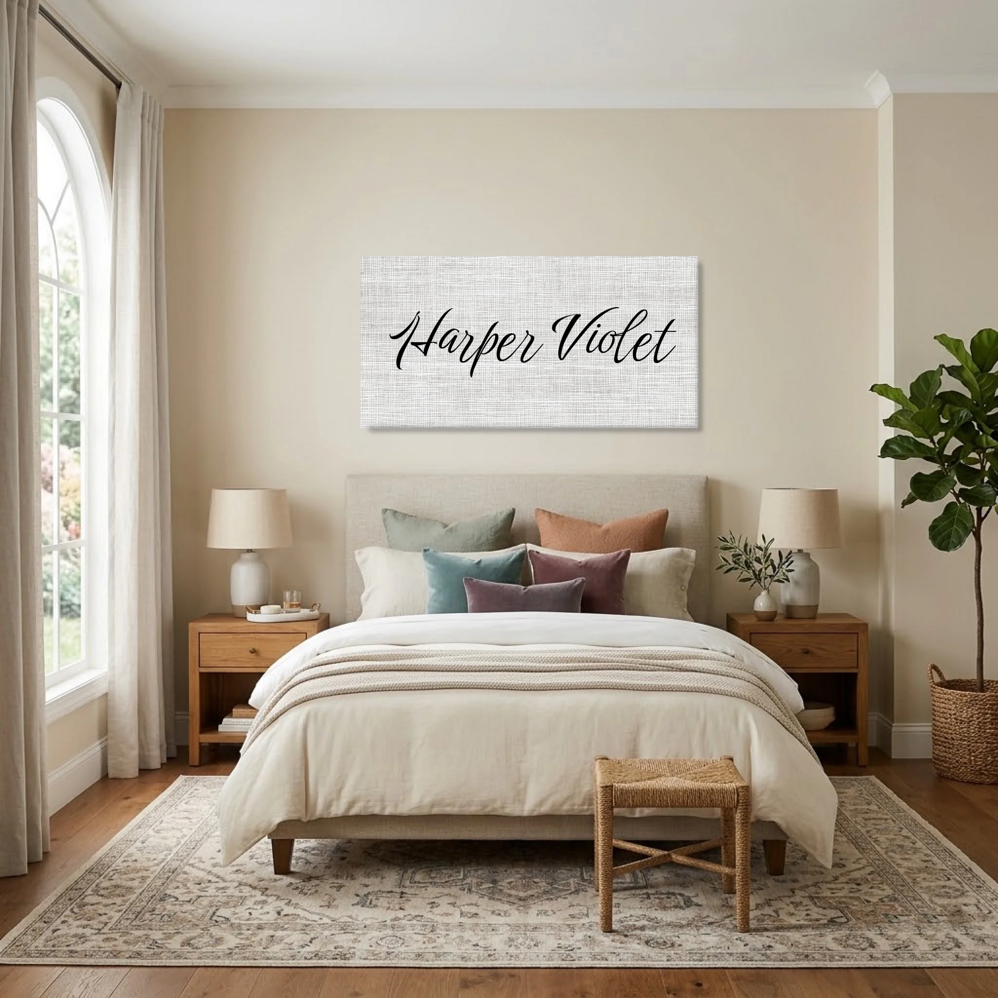 Bedroom - Nice Colors Unframed Wide Format 2.1 Mockup