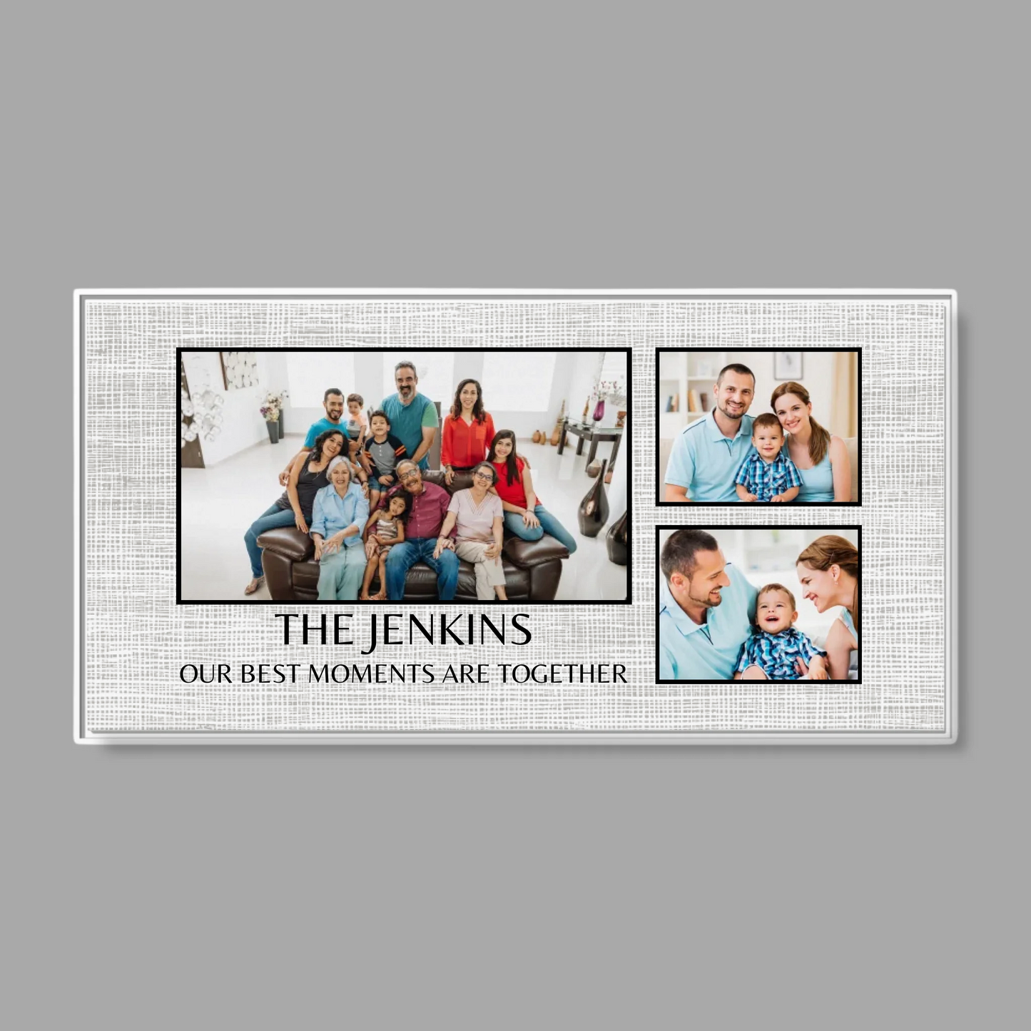 White Frame Wide Format 2.1 Canvas for TIB