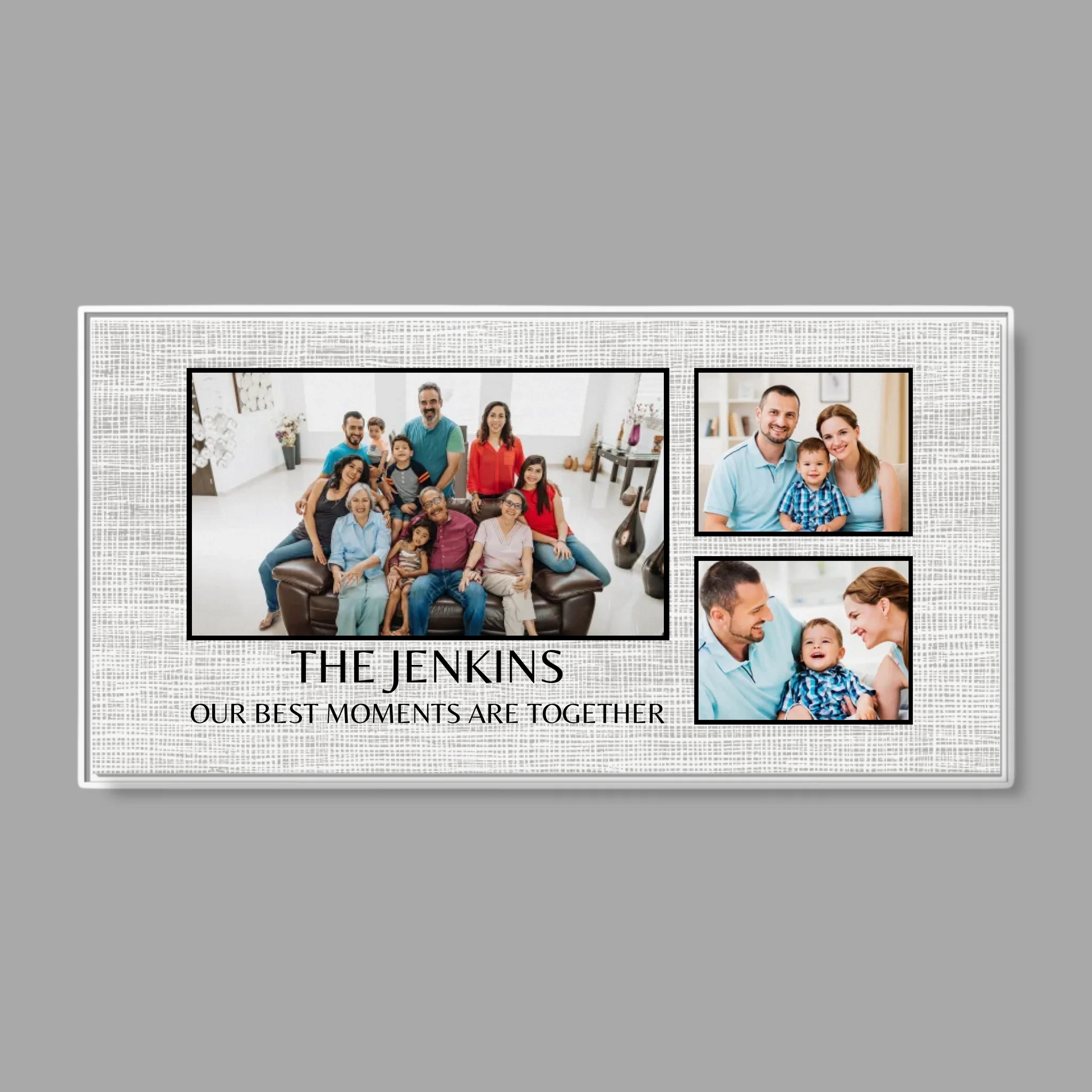 White Frame Wide Format 2.1 Canvas for TIB