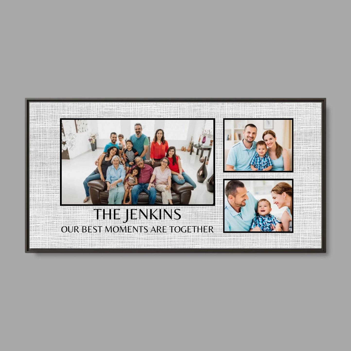Espresso Frame Wide Format 2.1 Canvas for TIB