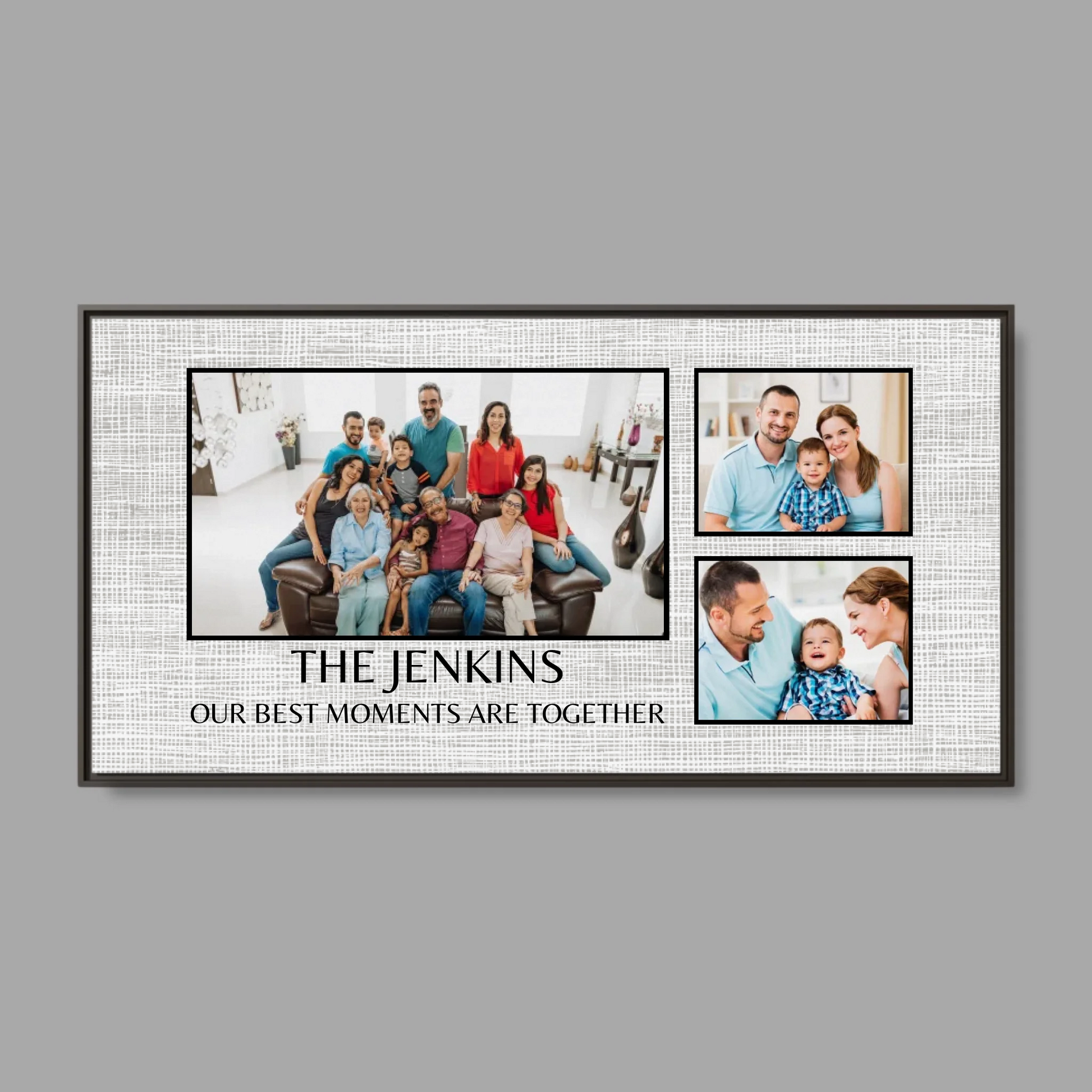 Espresso Frame Wide Format 2.1 Canvas for TIB