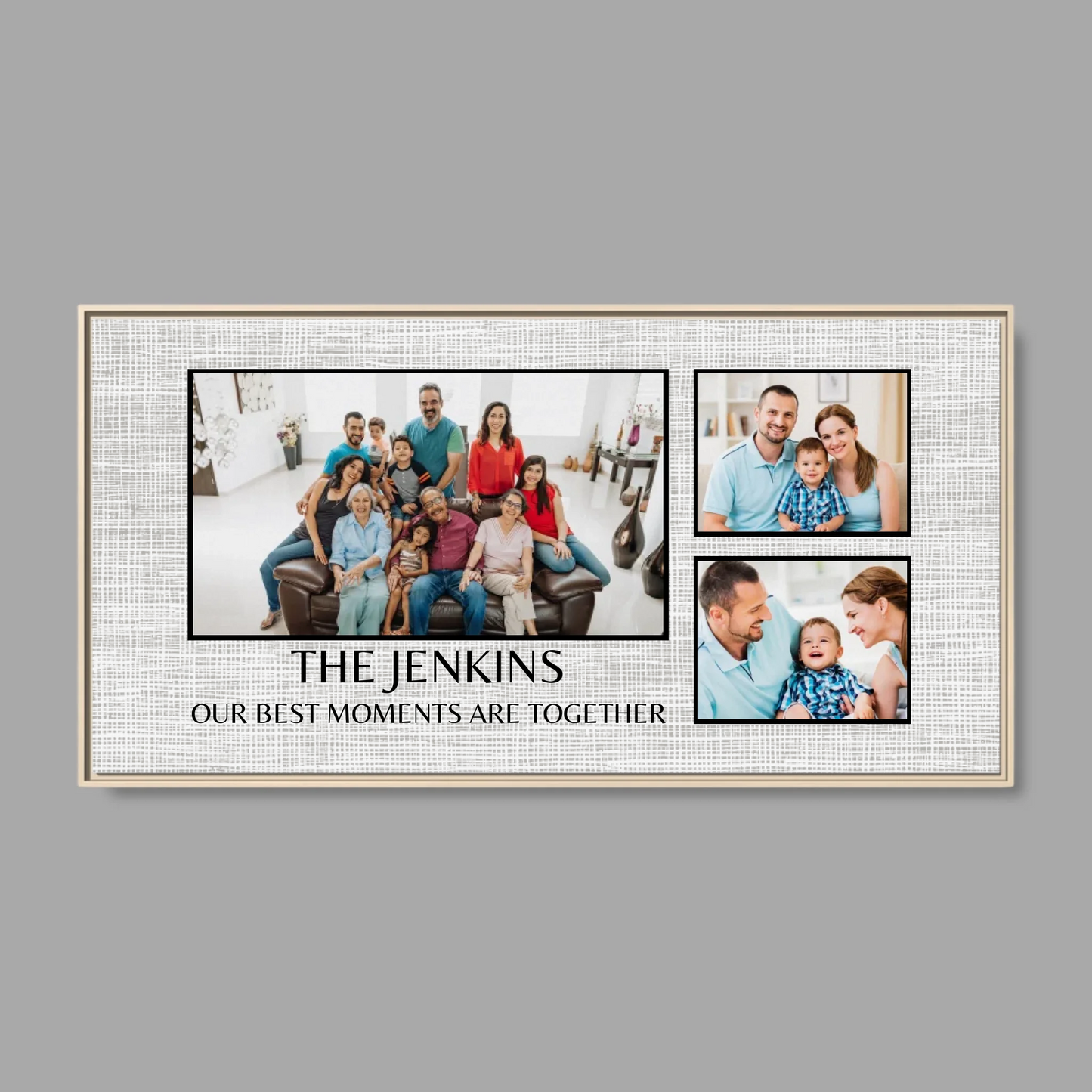 Natural Frame Wide Format 2.1 Canvas for TIB
