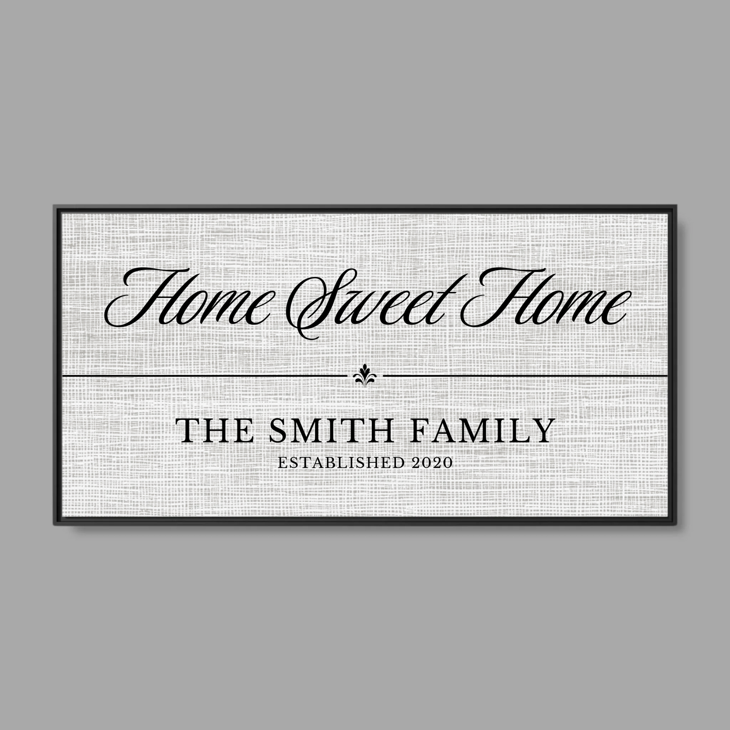 Black Frame Wide Format 2.1 Canvas for TIB