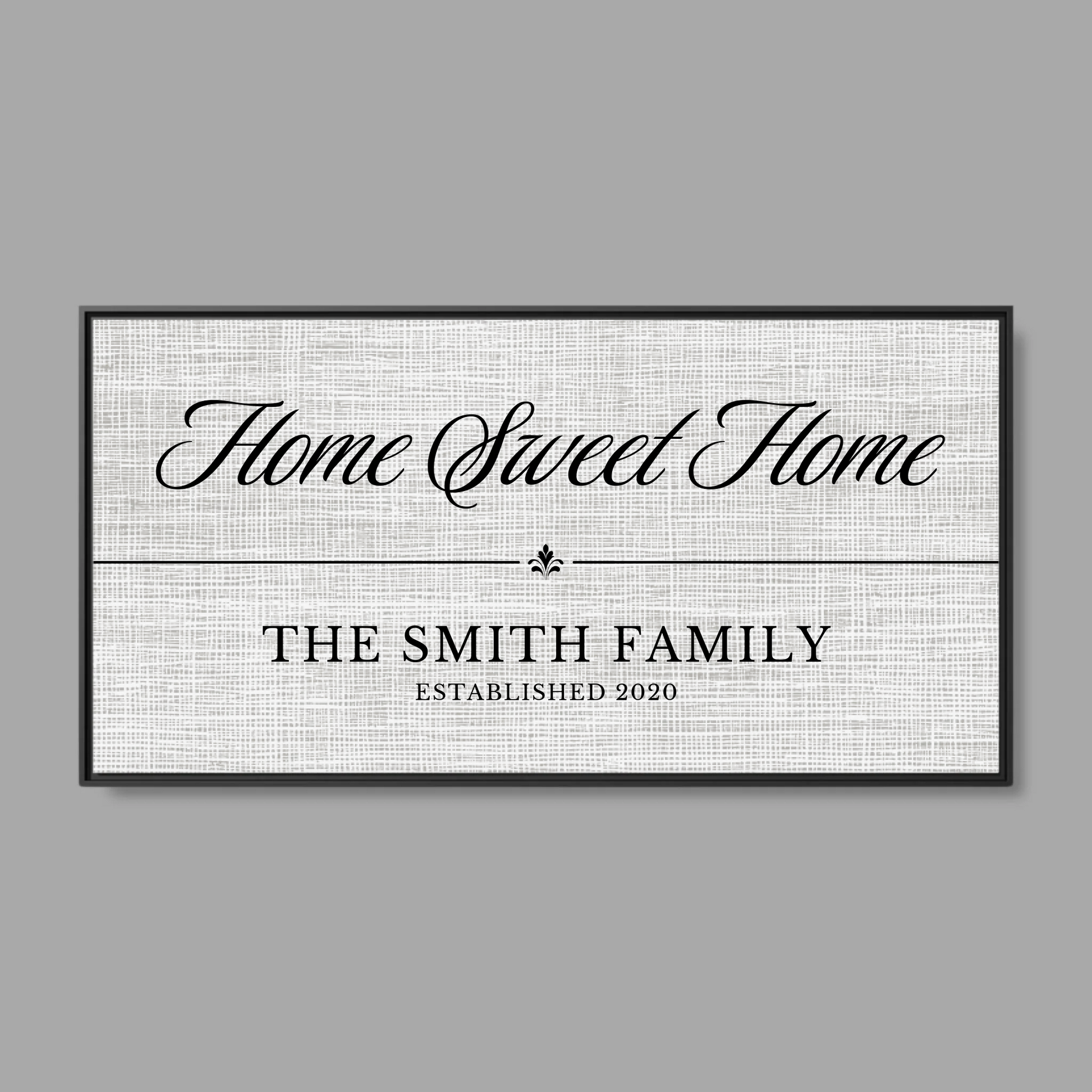 Black Frame Wide Format 2.1 Canvas for TIB