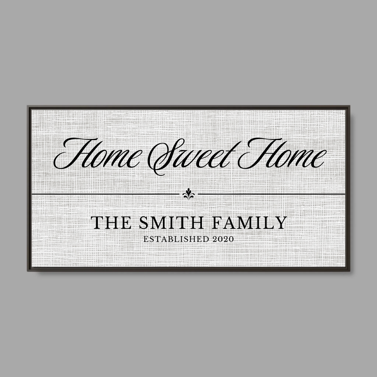 Espresso Frame Wide Format 2.1 Canvas for TIB