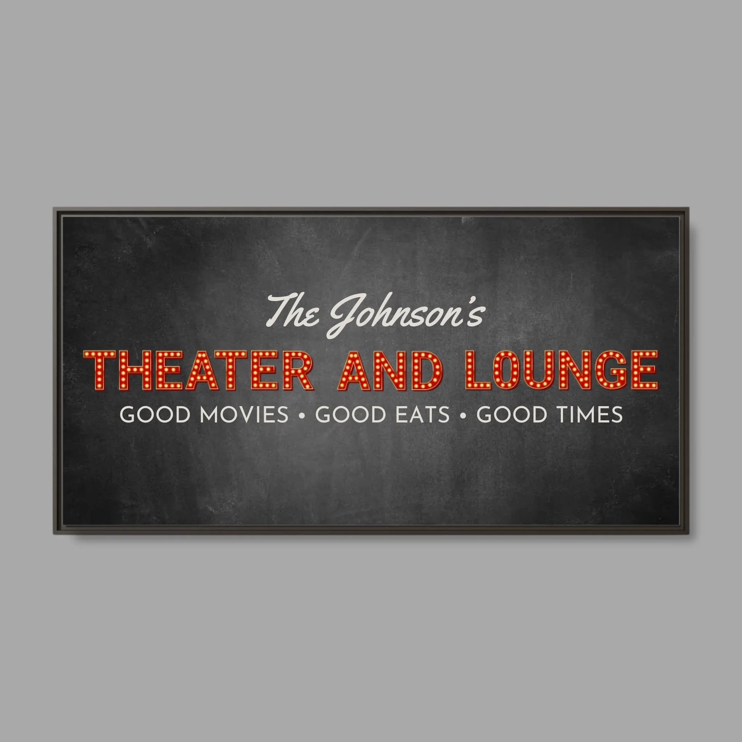 Espresso Frame Wide Format 2.1 Canvas for TIB