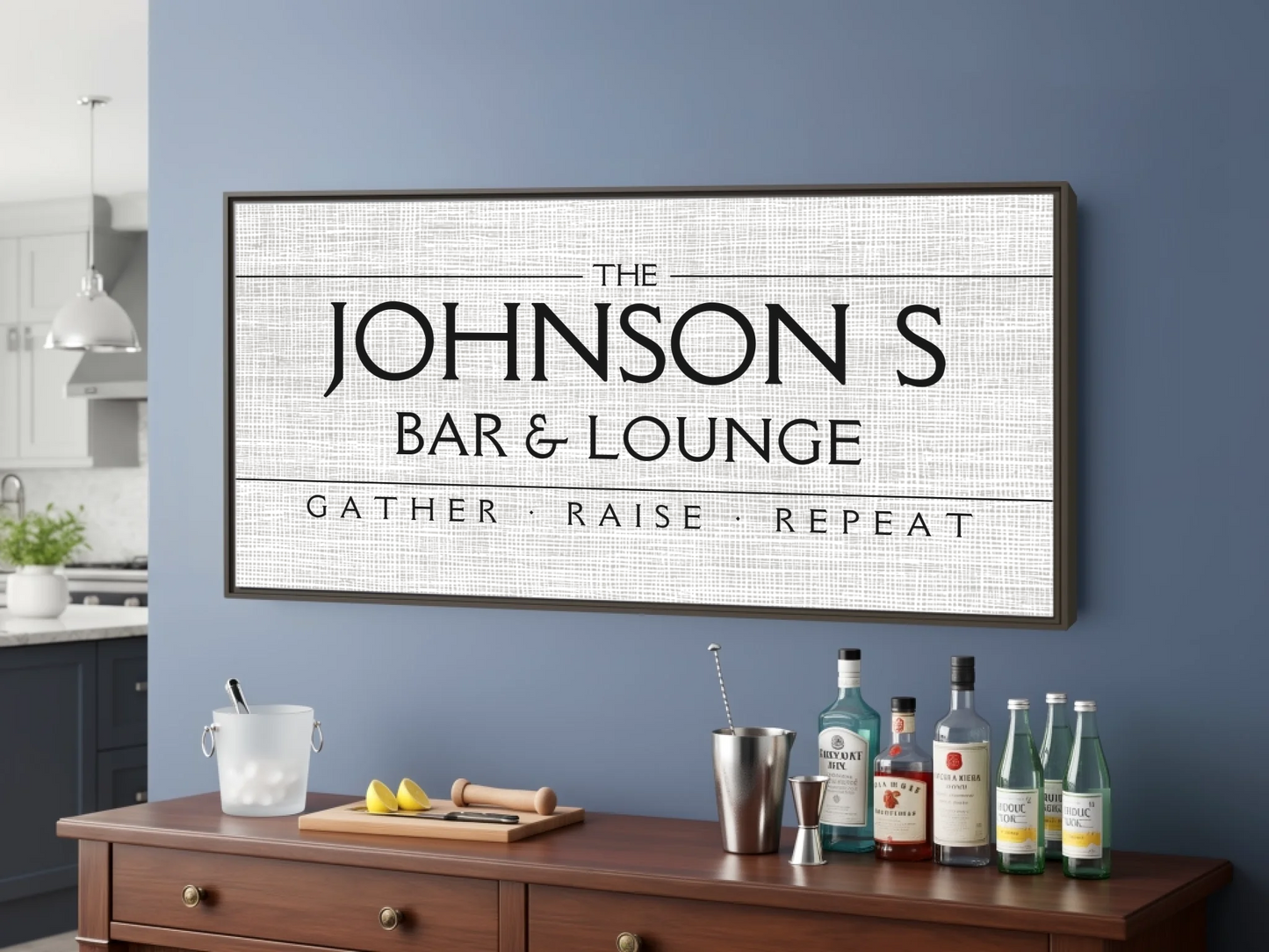 Bar Espresso Frame wide format 2.1 mockup