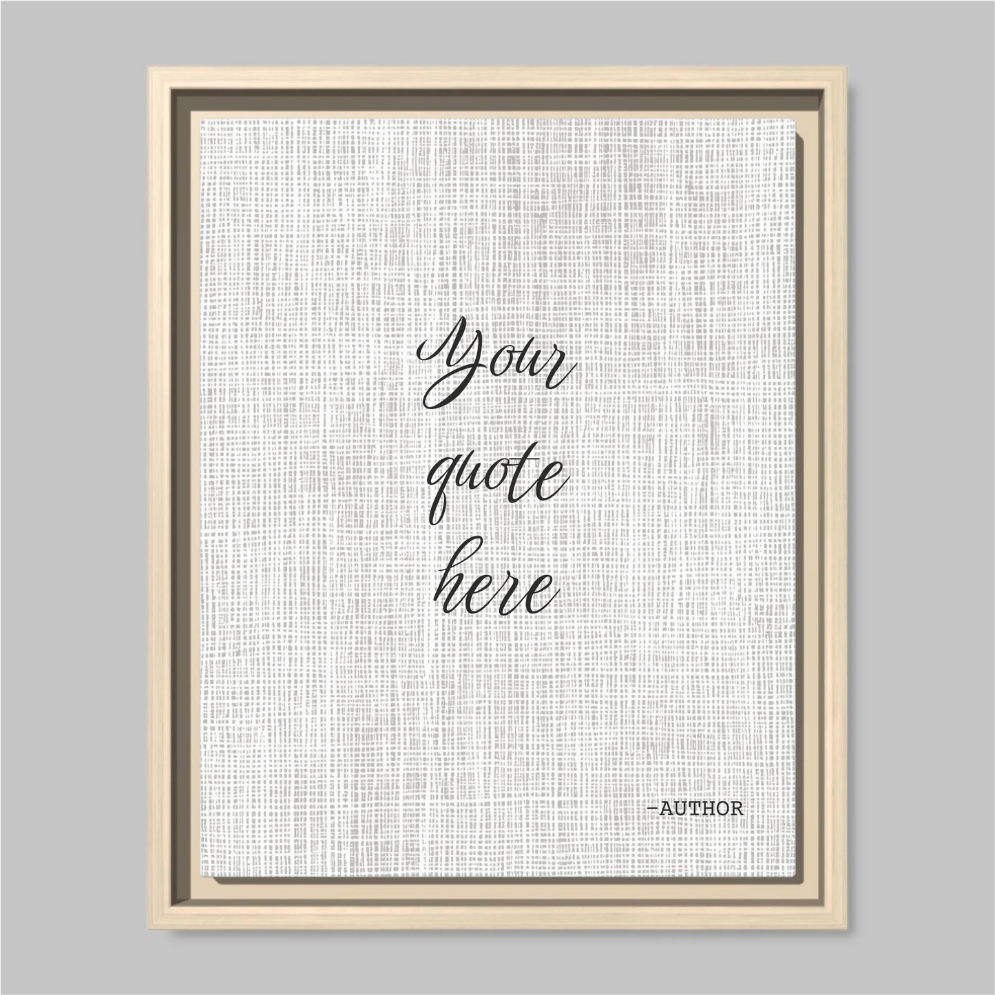 Natural Framed Closeup 11x14 (11.14) Vertical Canvas Mockup