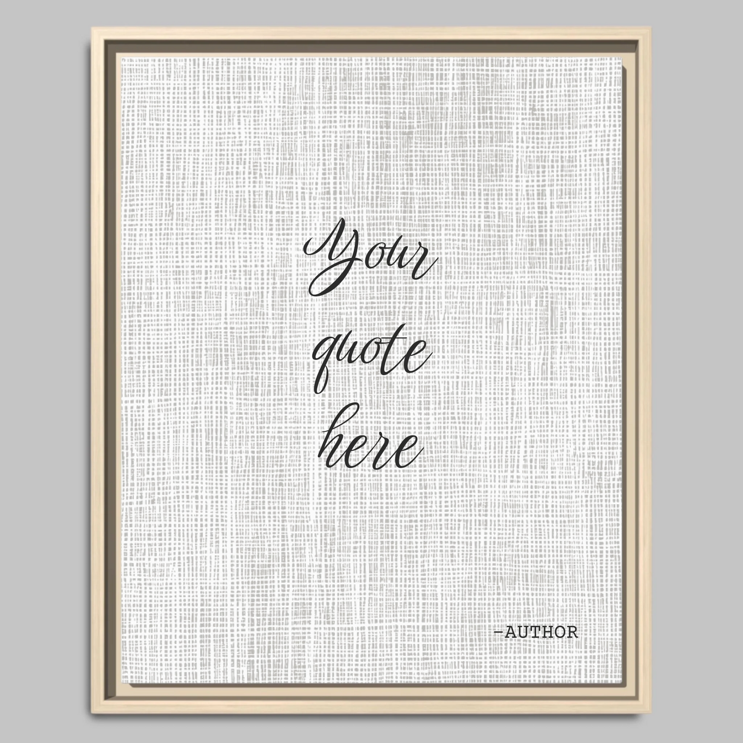 Natural Framed Closeup 16x20 Vertical Canvas (4.5) Mockup For TIB