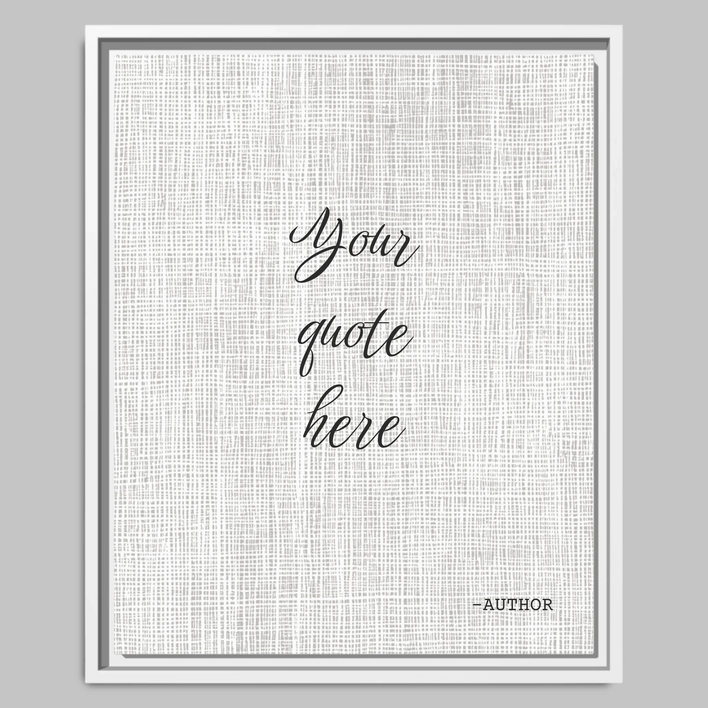 White Closeup 16x20 Vertical Canvas (4.5) Mockup For TIB