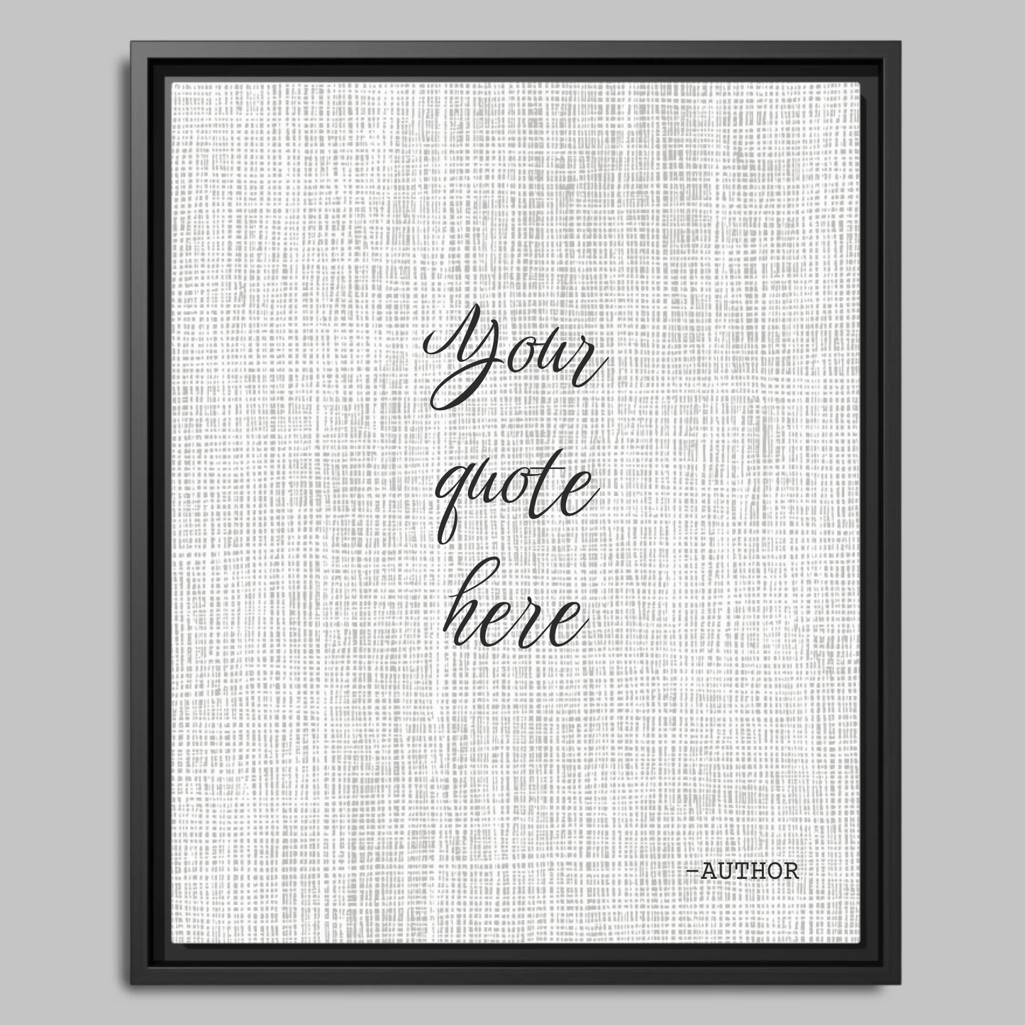 Black Framed Closeup 16x20 Vertical Canvas (4.5) Mockup For TIB