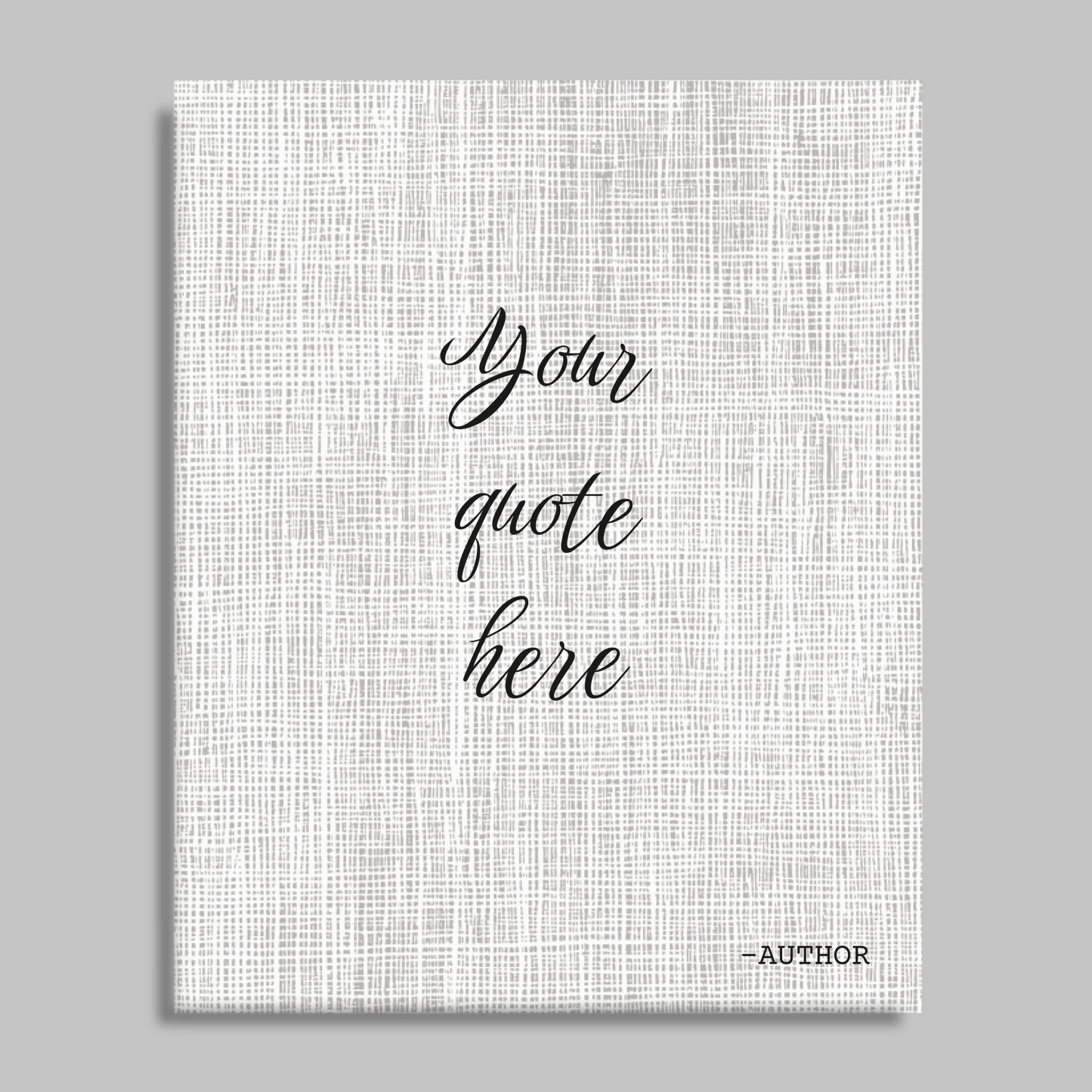 Unframed Closeup 16x20 Vertical Canvas (4.5) Mockup For TIB