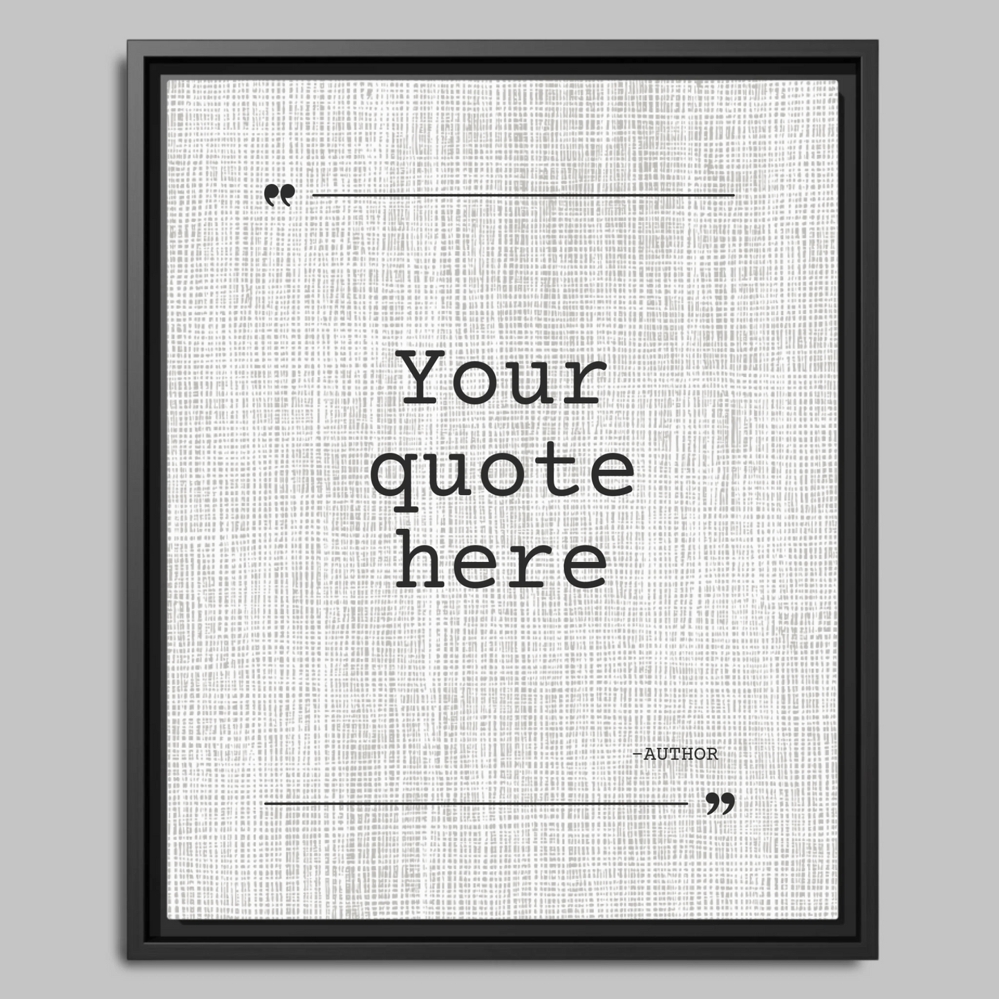 Black Framed Closeup 16x20 Vertical Canvas (4.5) Mockup For TIB