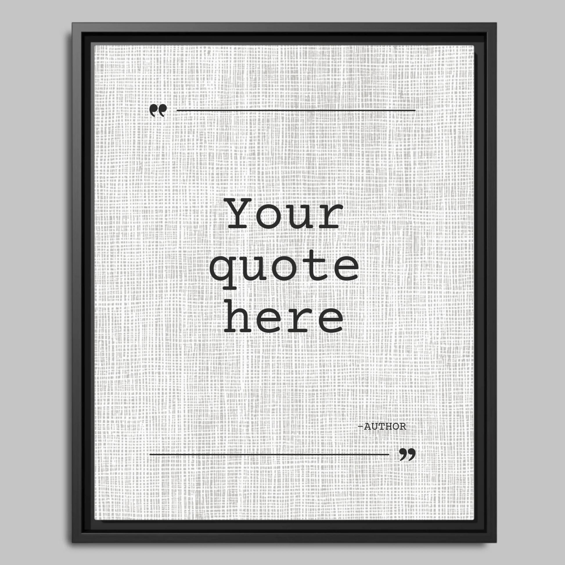 Black Framed Closeup 16x20 Vertical Canvas (4.5) Mockup For TIB