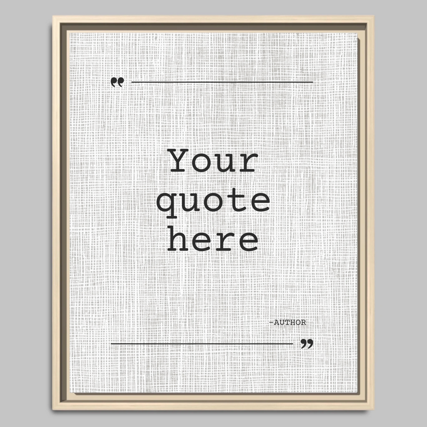 Natural Framed Closeup 16x20 Vertical Canvas (4.5) Mockup For TIB