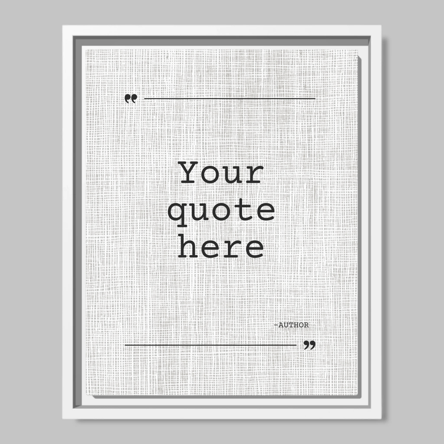 White Framed Closeup 11x14 (11.14) Vertical Canvas Mockup