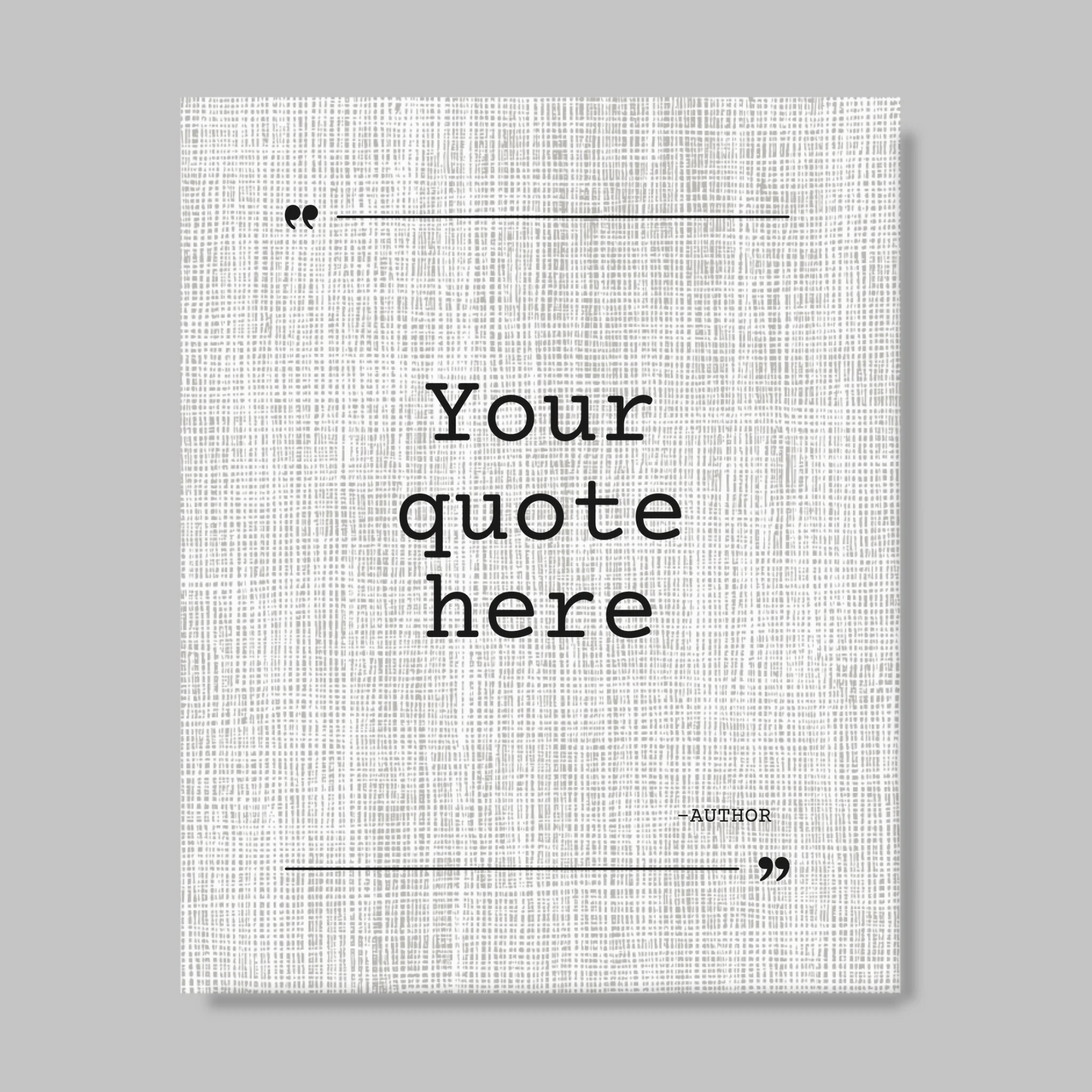 Unframed Closeup 11x14 (11.14) Vertical Canvas Mockup