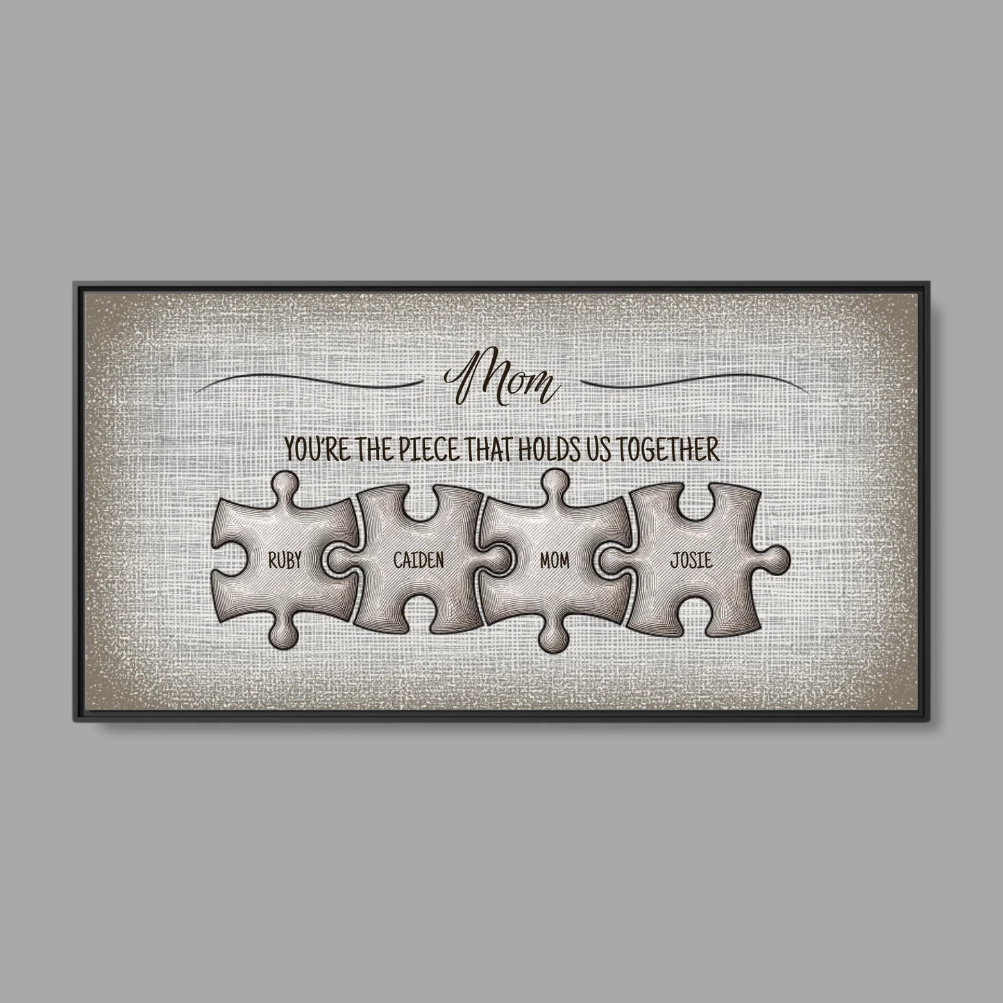 Black Frame Wide Format 2.1 Canvas for TIB