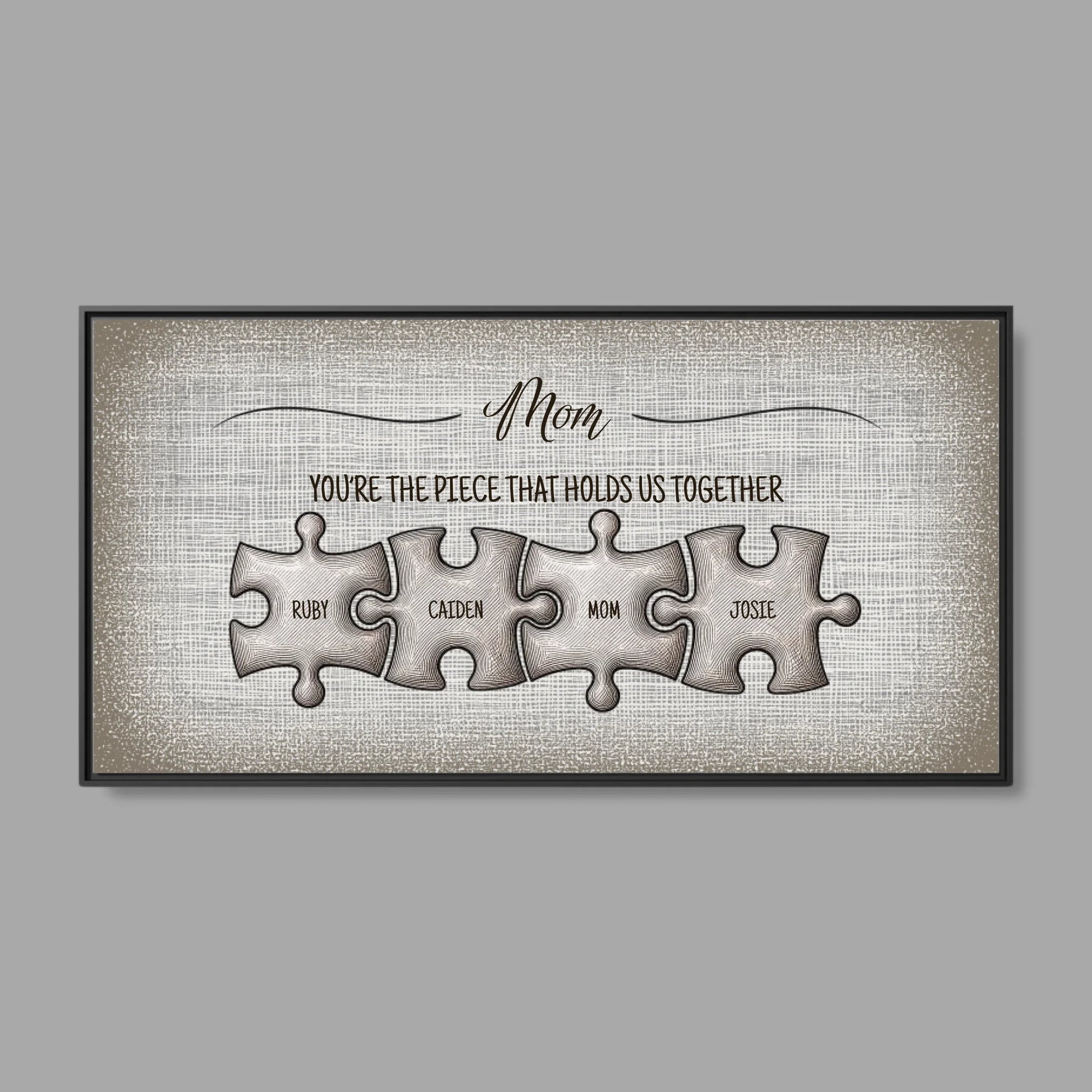 Black Frame Wide Format 2.1 Canvas for TIB
