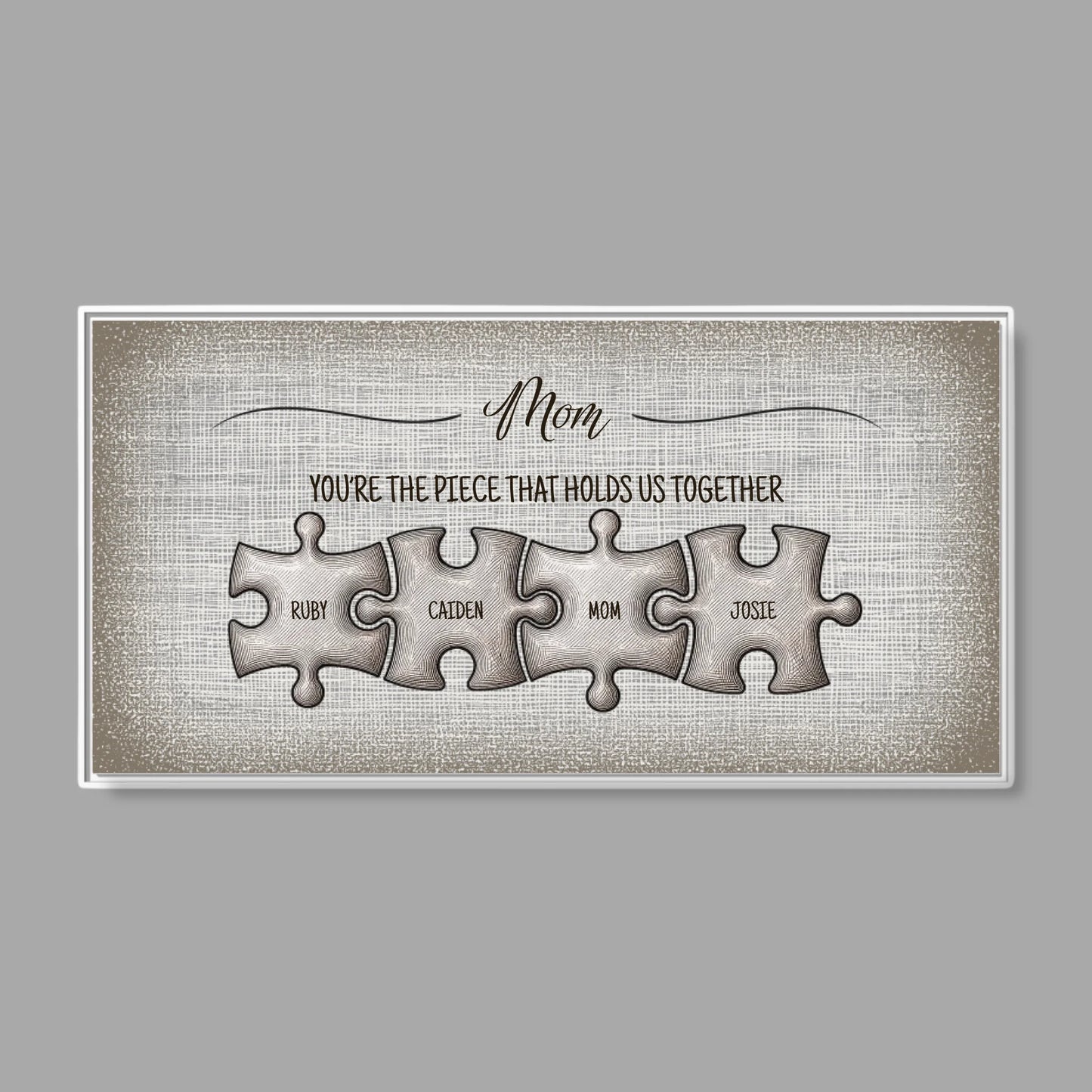 White Frame Wide Format 2.1 Canvas for TIB