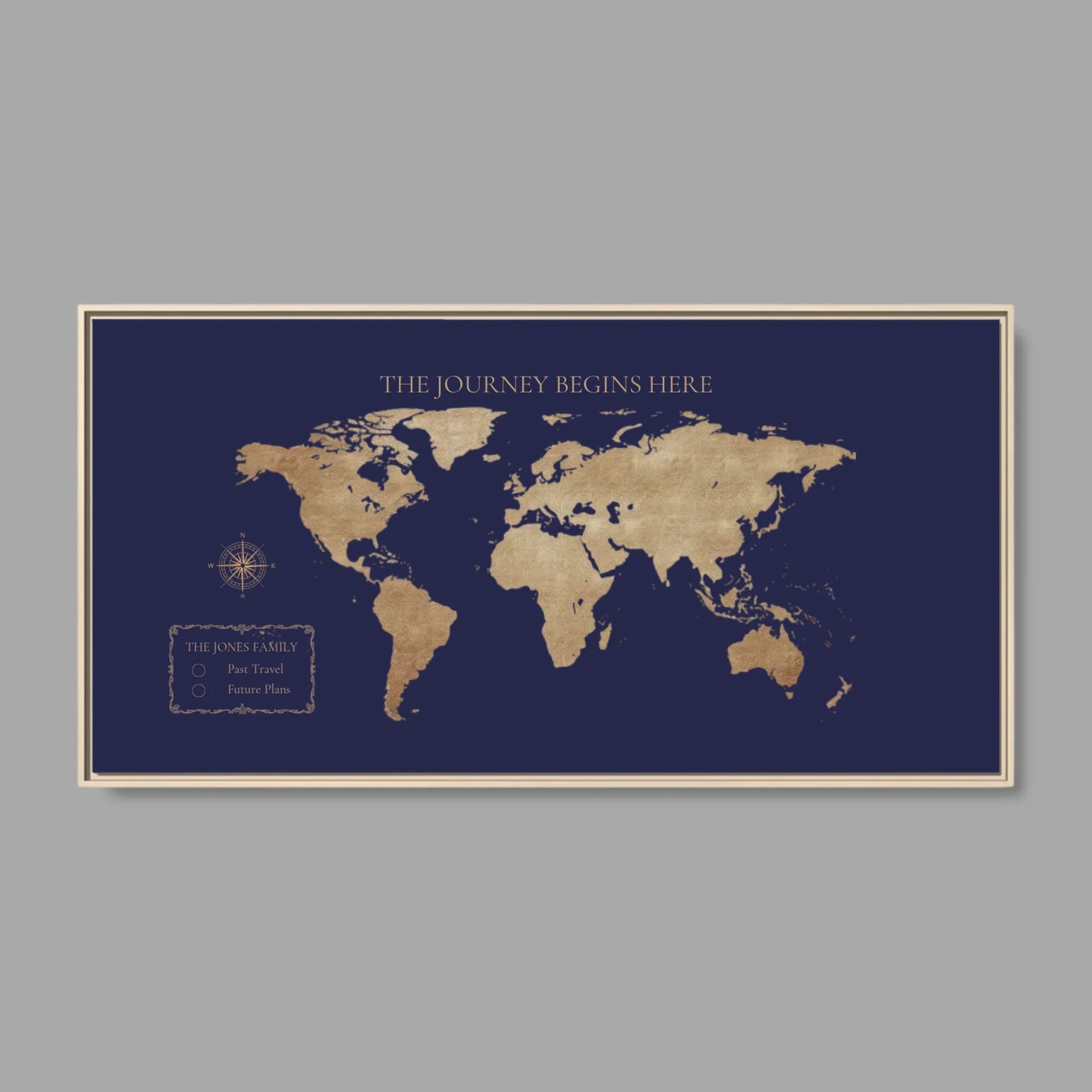 Natural Frame Wide Format 2.1 Canvas for TIB
