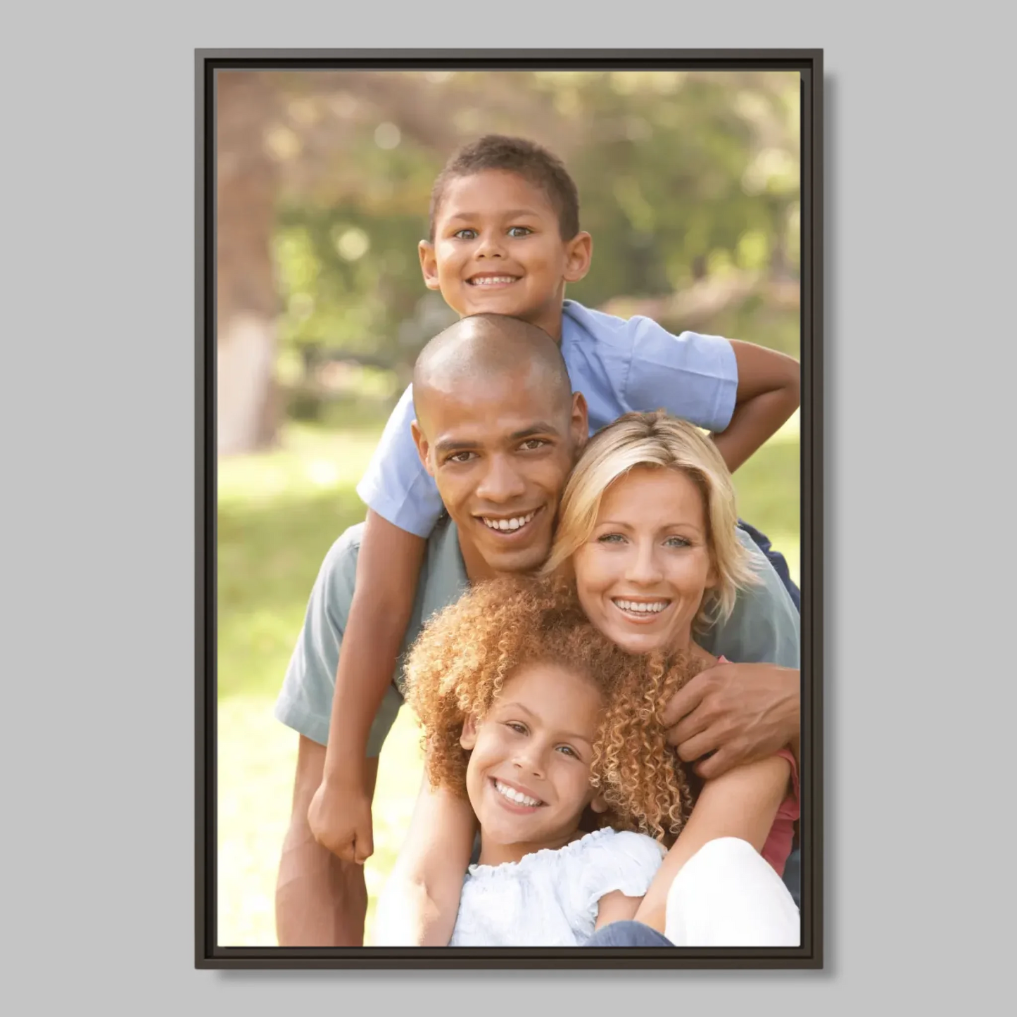 Espresso Closeup Framed 24x36 Vertical Canvas (2.3) Mockup For TIB