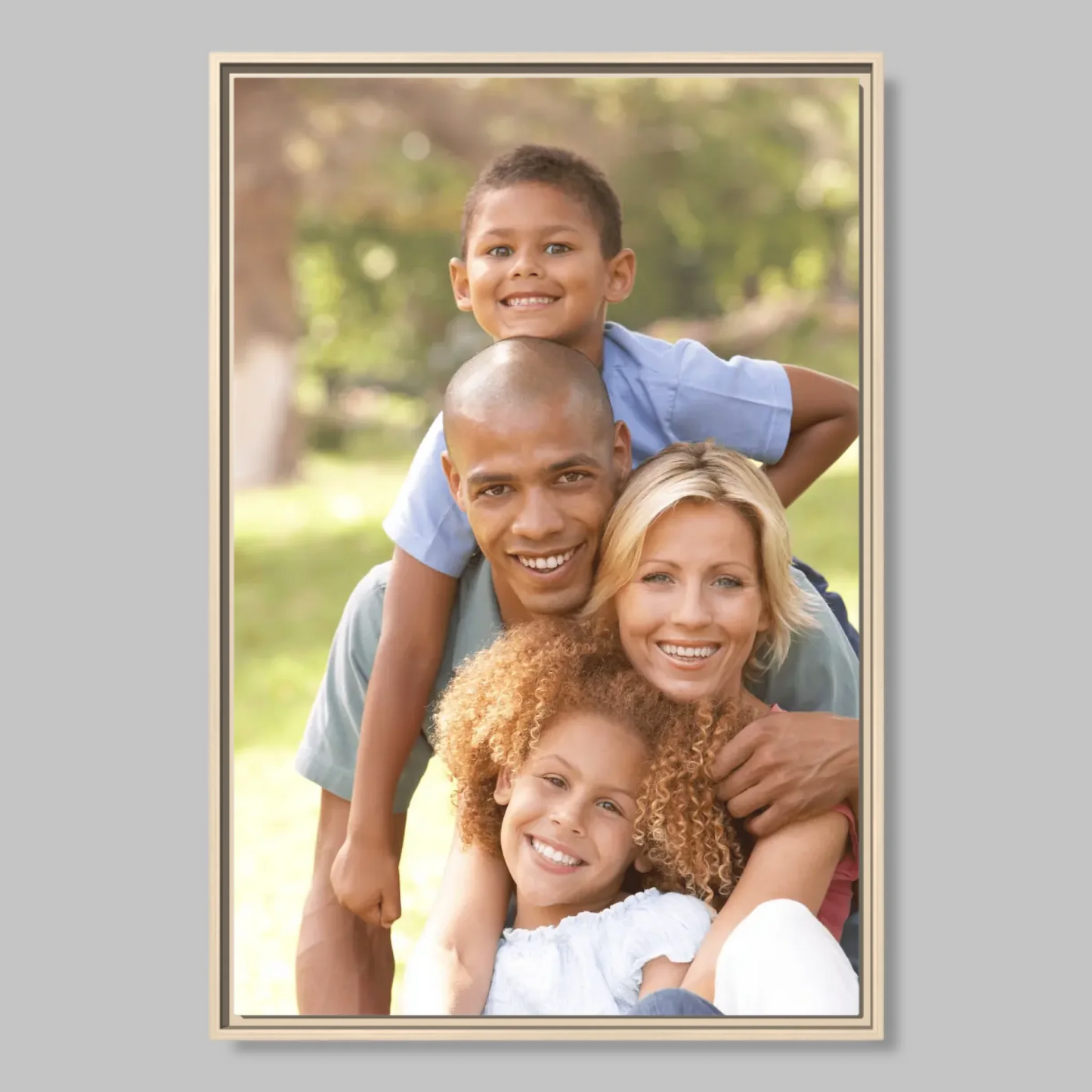 Natural Closeup Framed 24x36 Vertical Canvas (2.3) Mockup For TIB