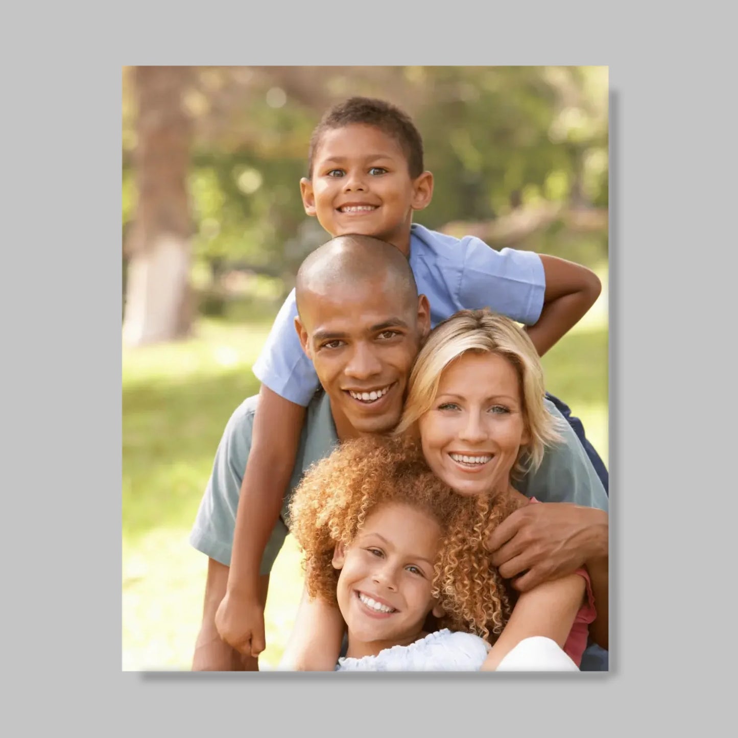 Unframed Closeup 11x14 (11.14) Vertical Canvas Mockup