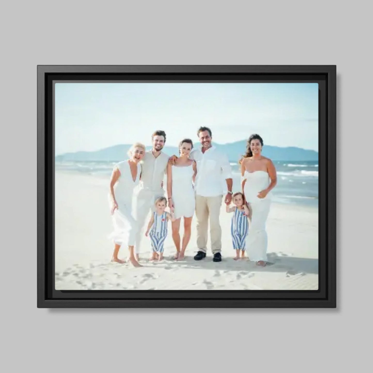 Black Framed Closeup 14.11 (14.11) Horizontal Canvas Mockup