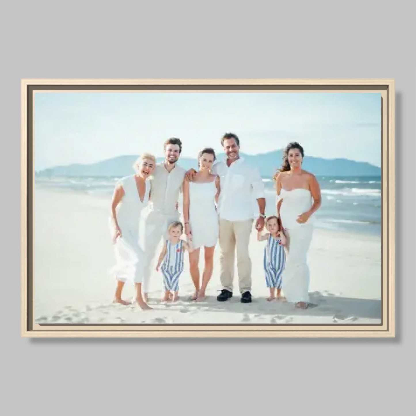 Natural Closeup Framed 24x36 Vertical Canvas (2.3) Mockup For TIB