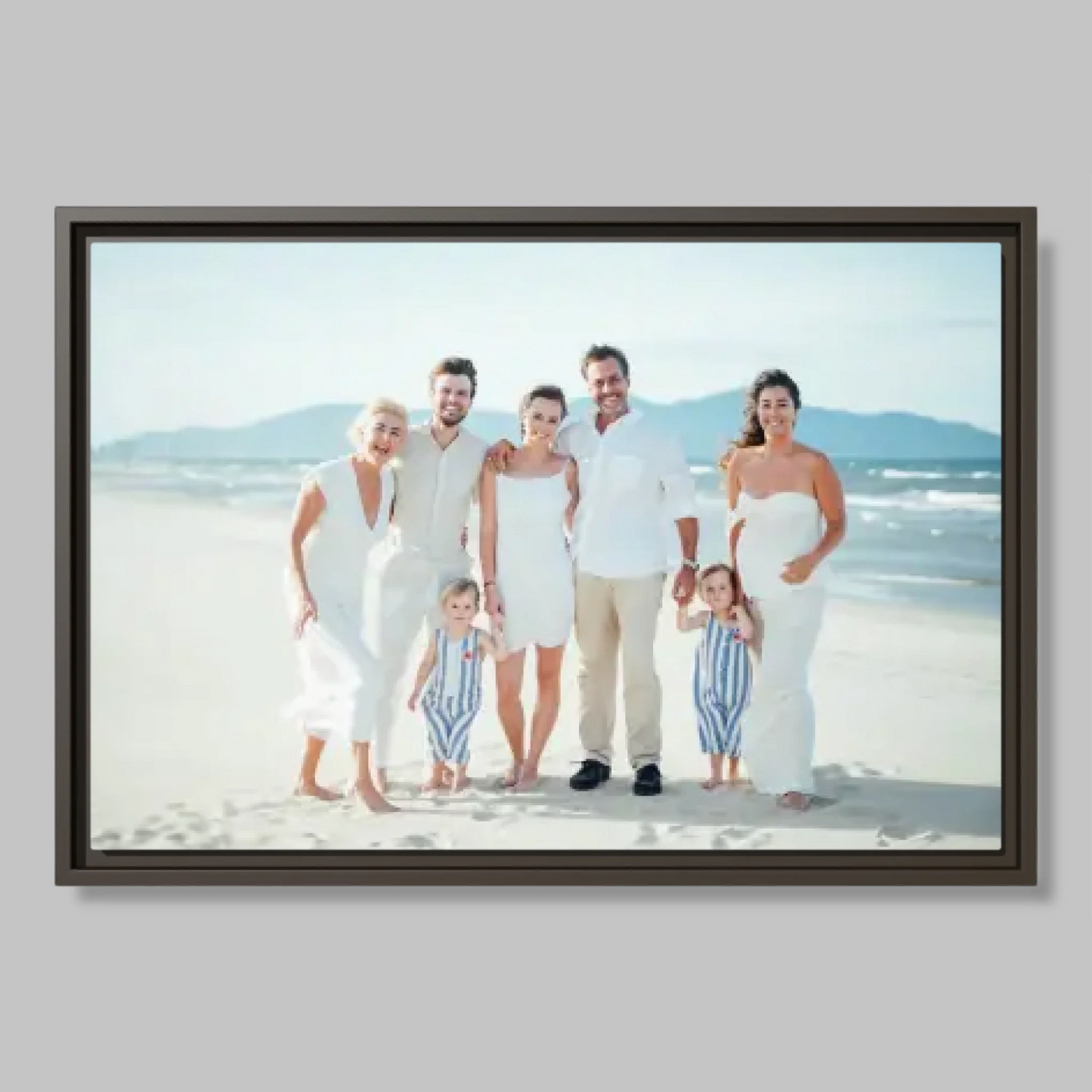 Espresso Closeup Framed 24x36 Vertical Canvas (2.3) Mockup For TIB