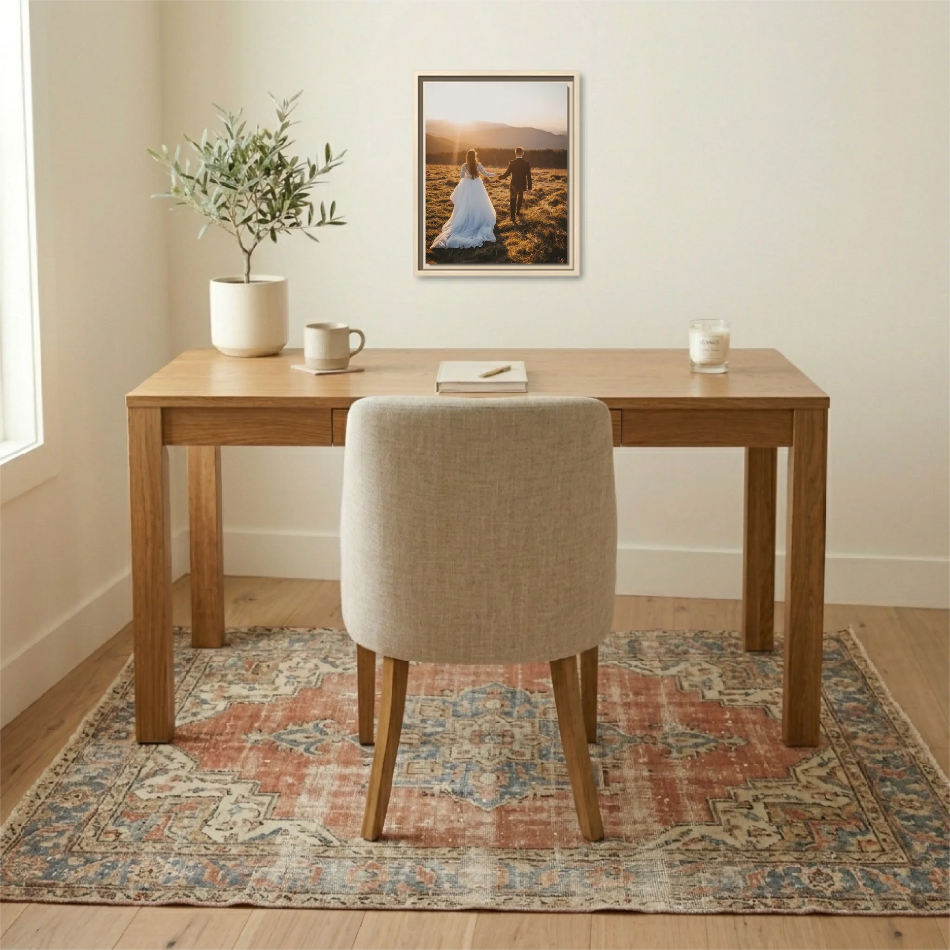 Natural 11.14 Rectangular Vertical Canvas