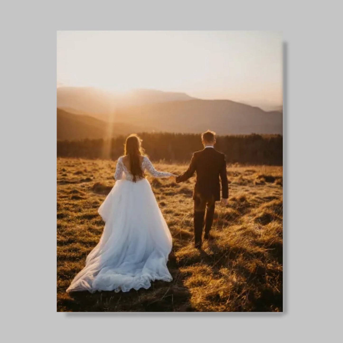 Unframed Closeup 11x14 (11.14) Vertical Canvas Mockup