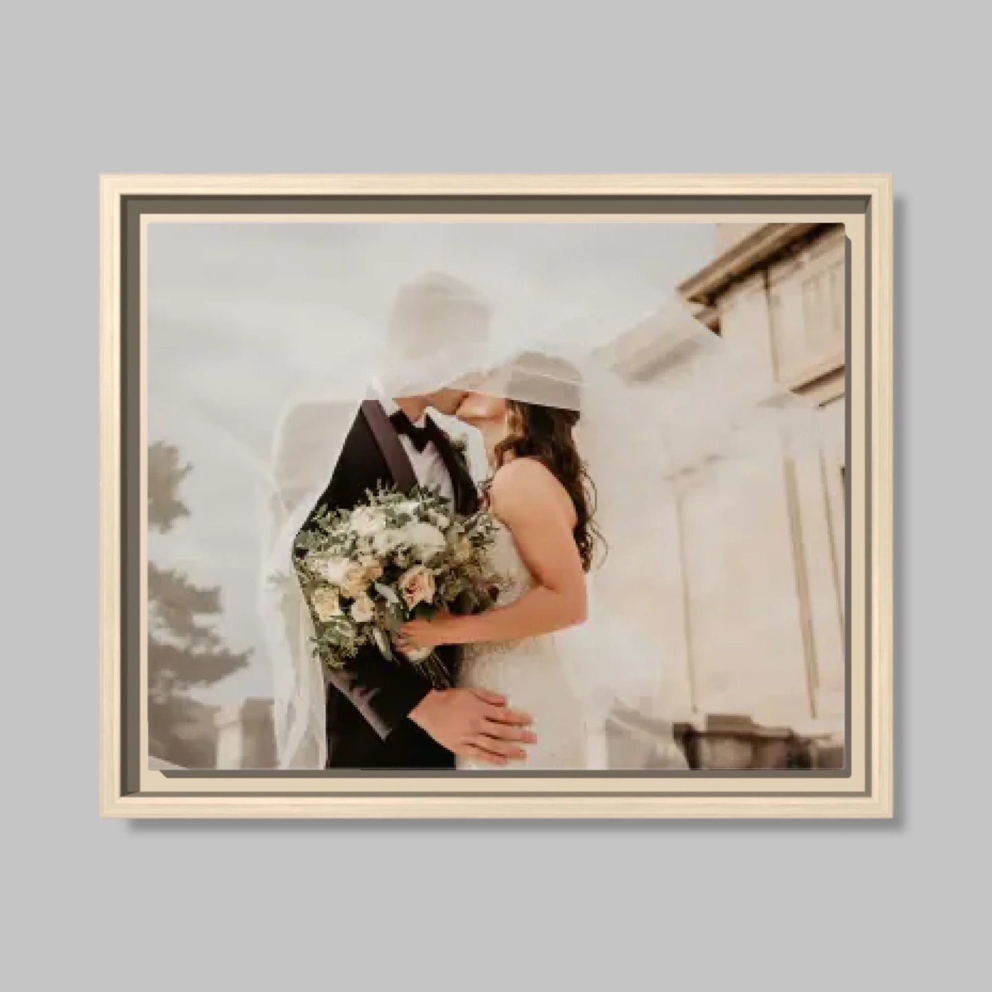 Natural Framed Closeup 14.11 (14.11) Horizontal Canvas Mockup