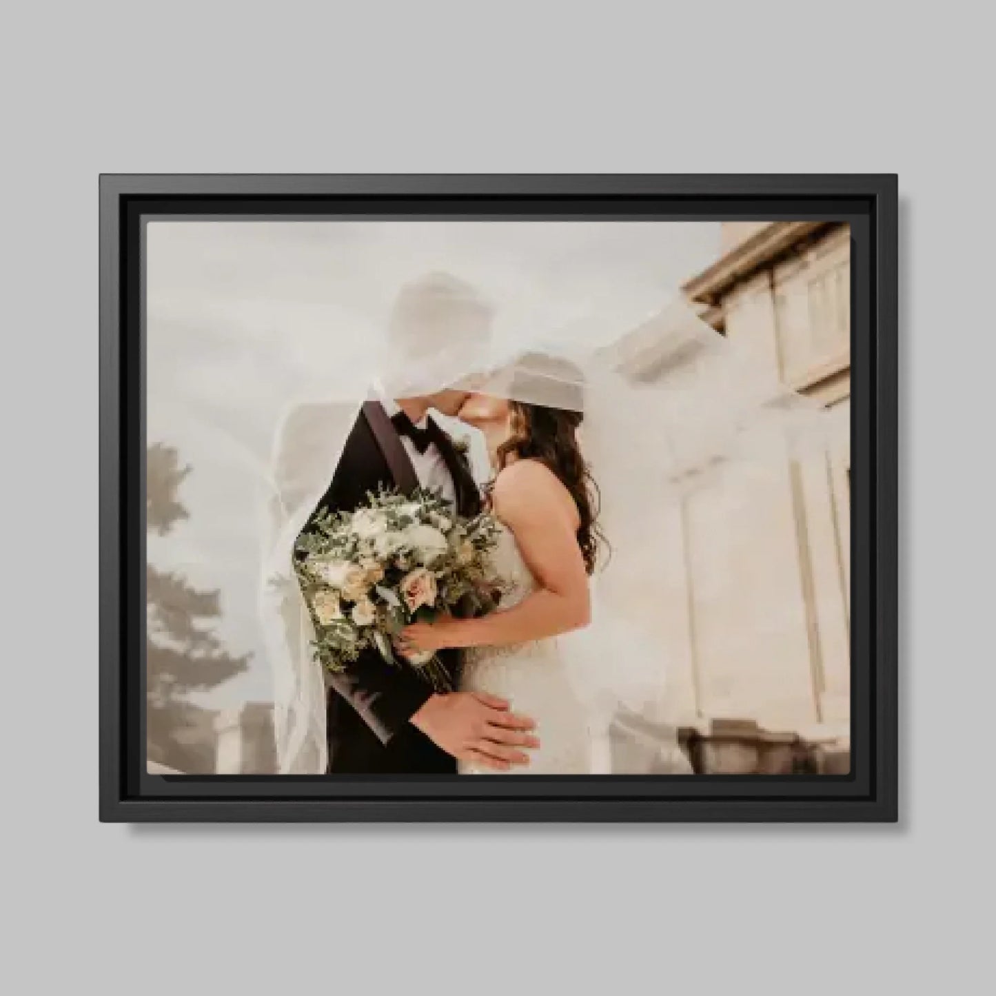 Black Framed Closeup 14.11 (14.11) Horizontal Canvas Mockup