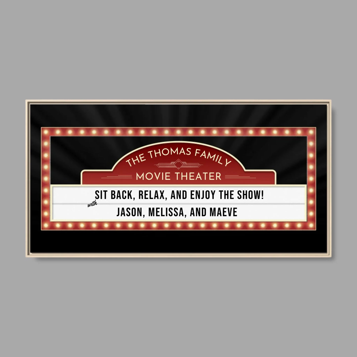 Natural Frame Wide Format 2.1 Canvas for TIB