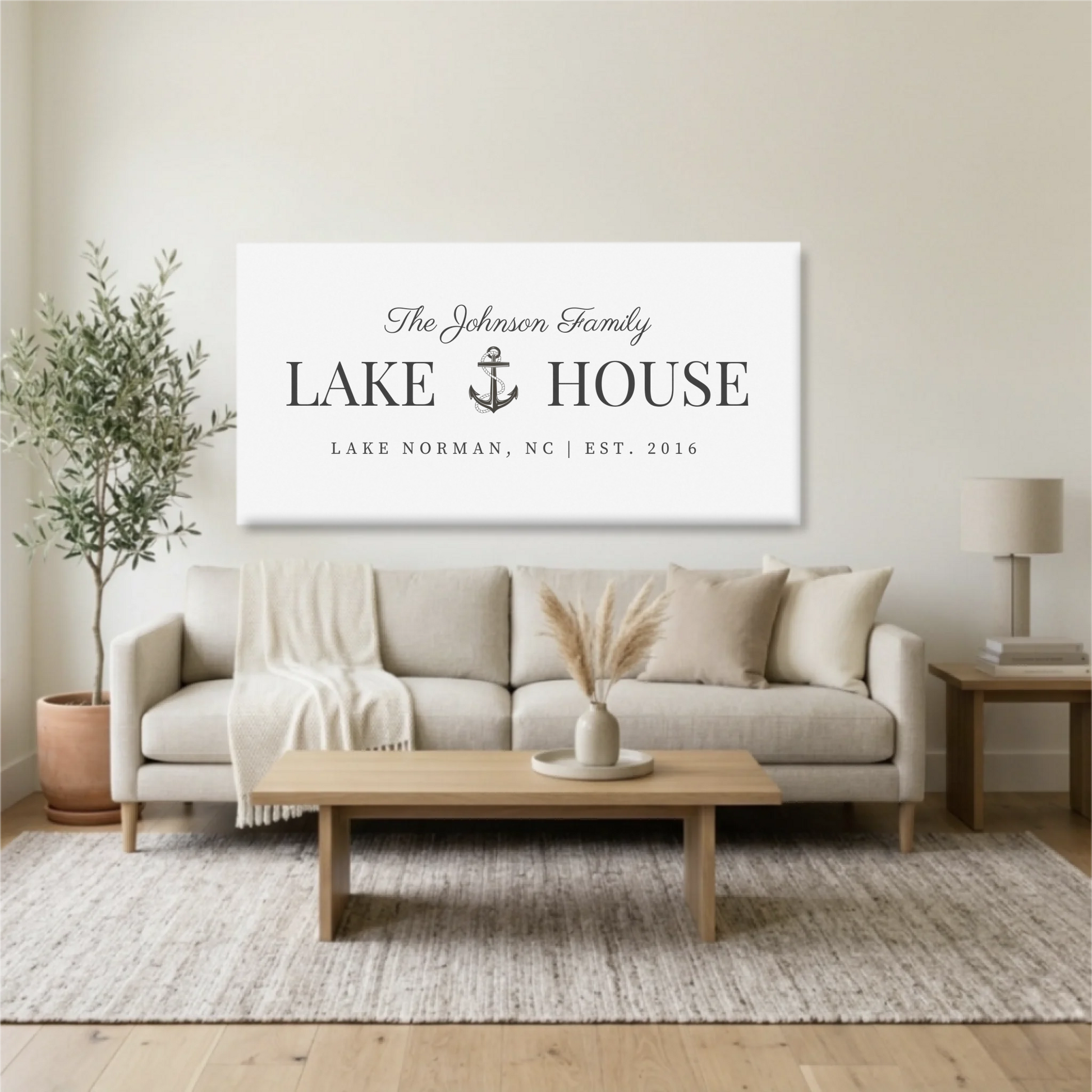 Living Room Unframed Wide Format 2.1 Mockup