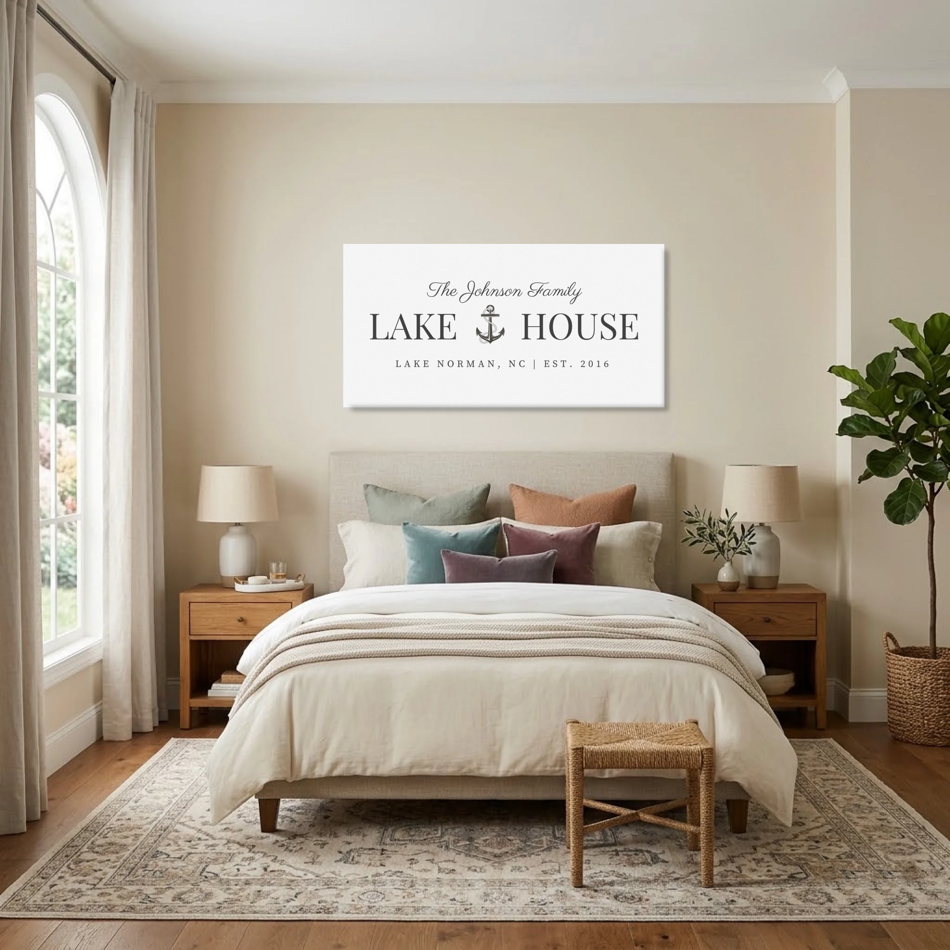 Bedroom - Nice Colors Unframed Wide Format 2.1 Mockup