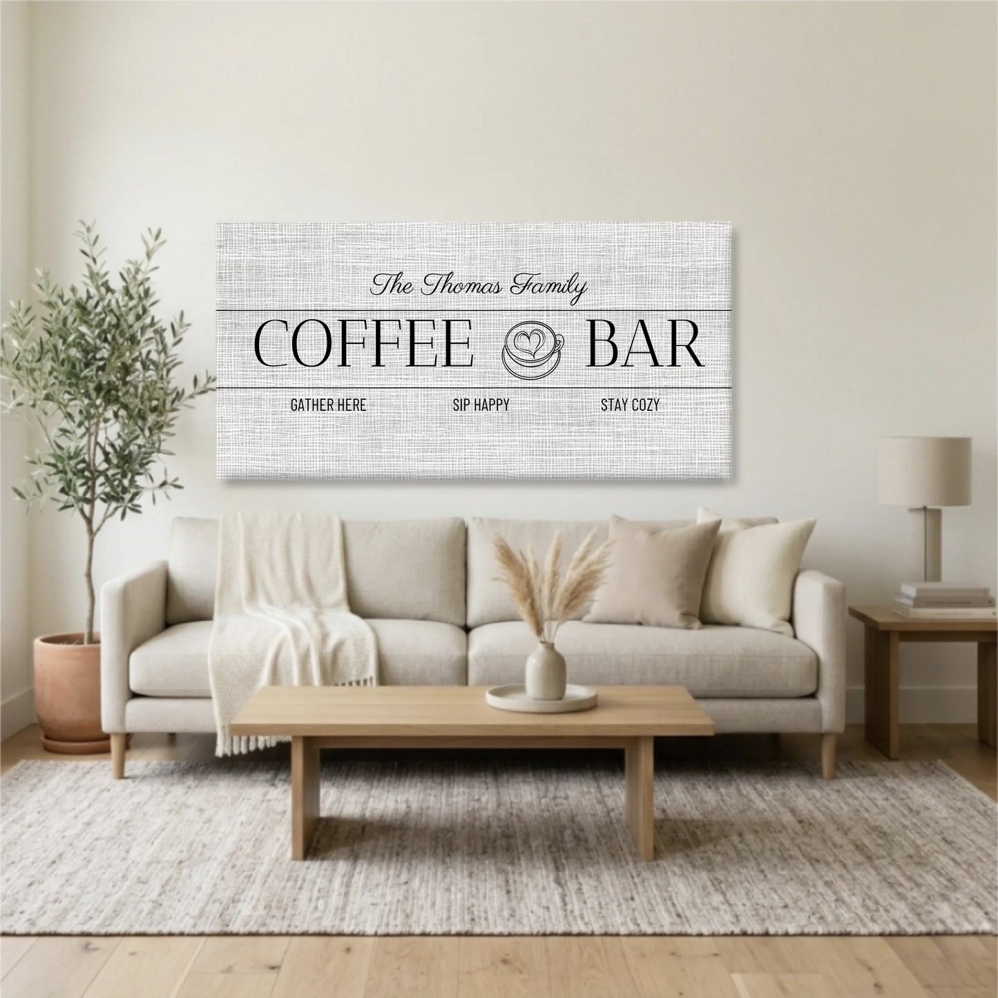 Living Room Unframed Wide Format 2.1 Mockup
